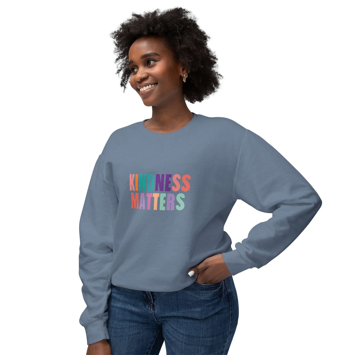Kindness Matters Sweatshirt - The Smile Campaign Unisex Crewneck