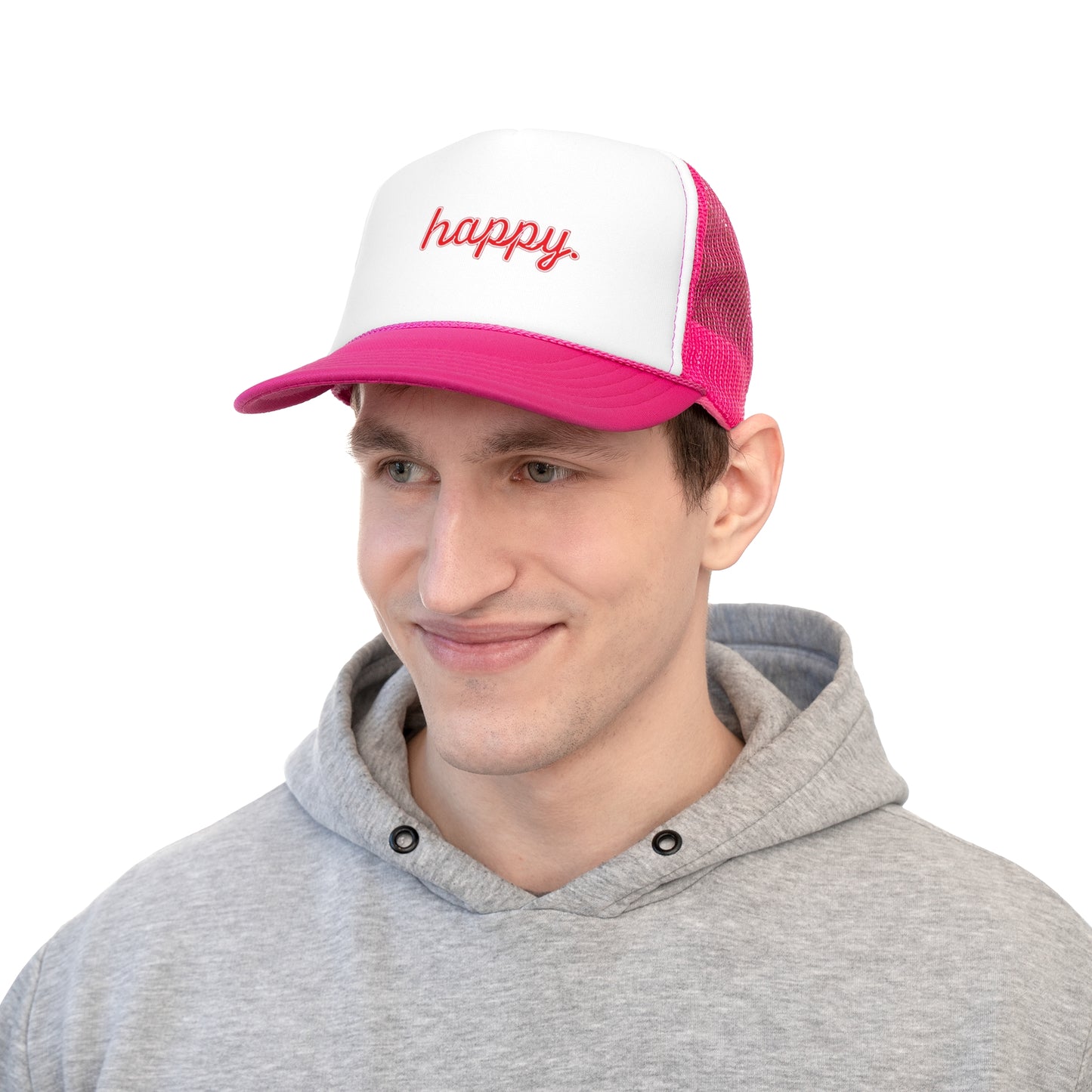 Happy Trucker Caps