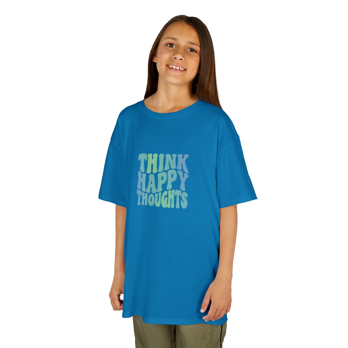 Think Happy Thoughts Kids Tee
