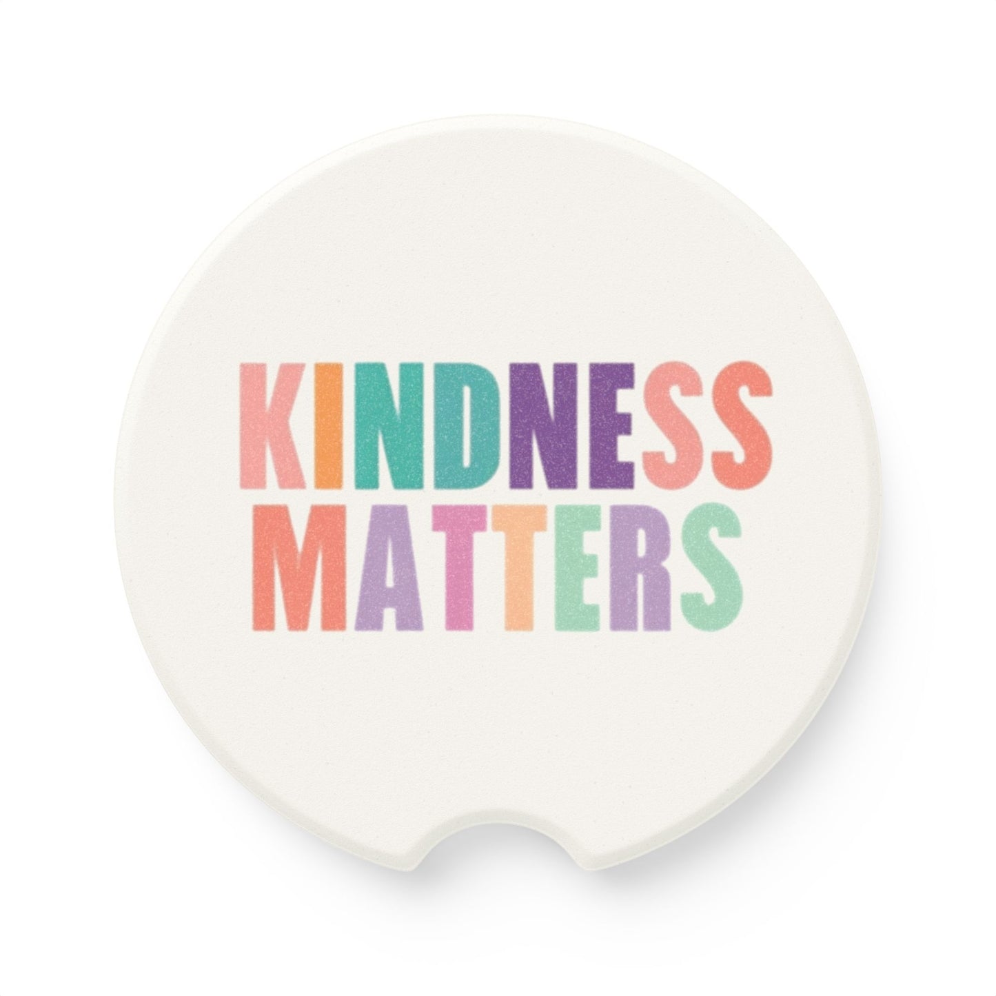 Kindness Matters Soapstone Car Coaster