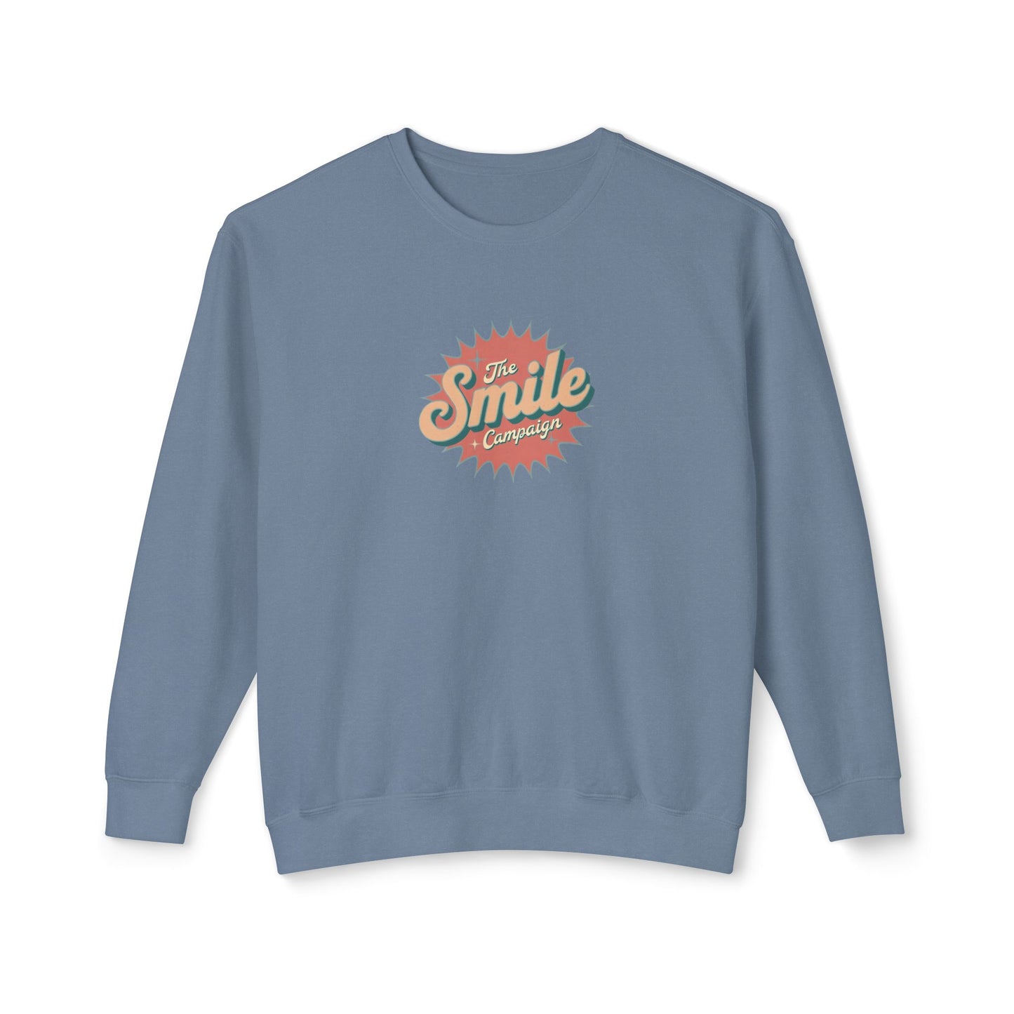 The Smile Campaign Unisex Lightweight Crewneck Sweatshirt