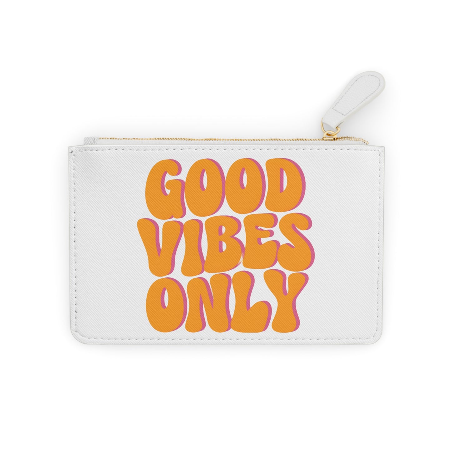 Good Vibes Only Mini Clutch Bag