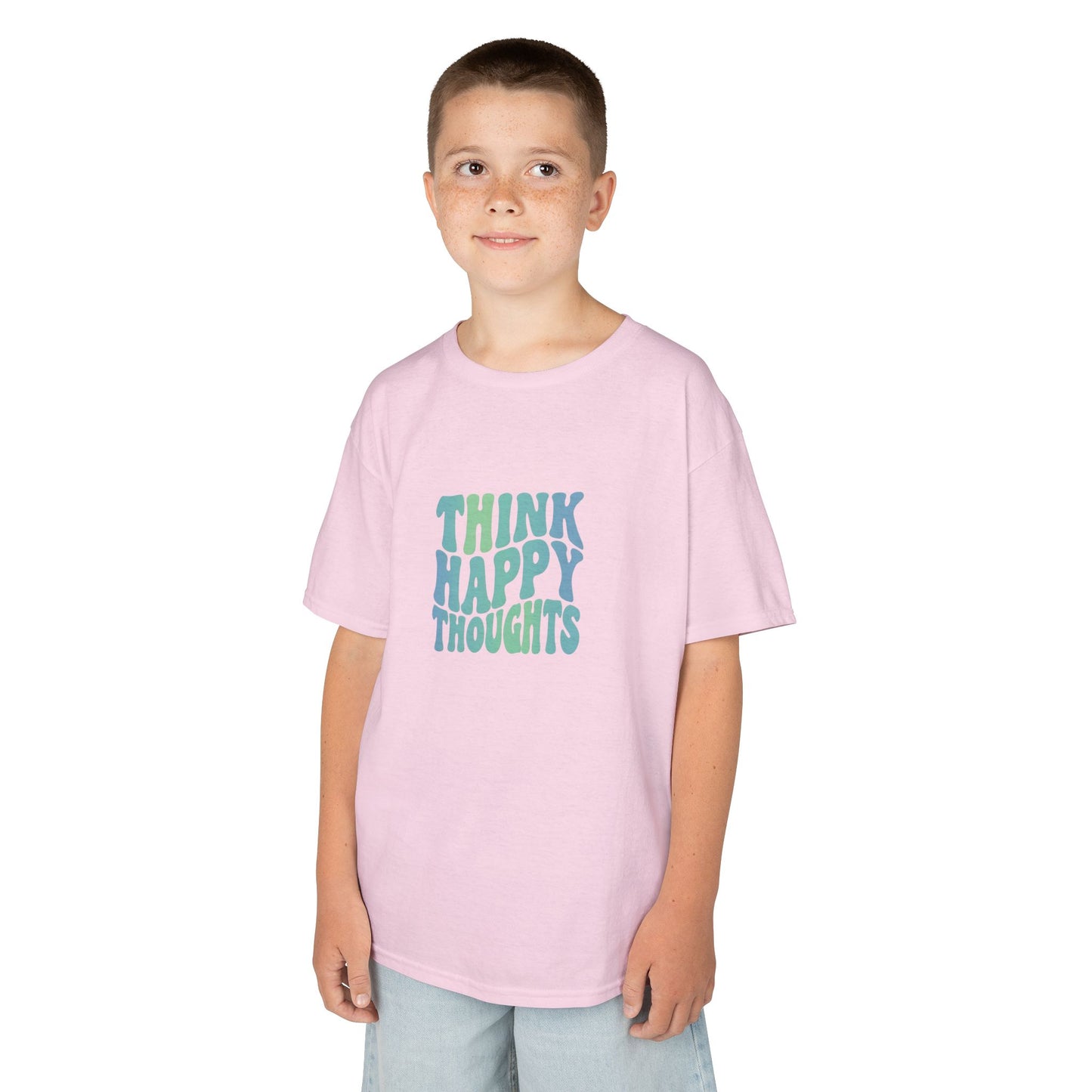 Think Happy Thoughts Kids Tee
