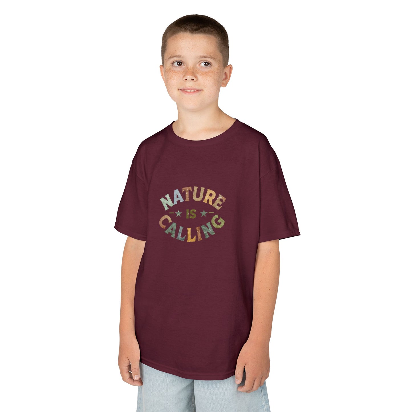 Nature Is Calling Kids Tee