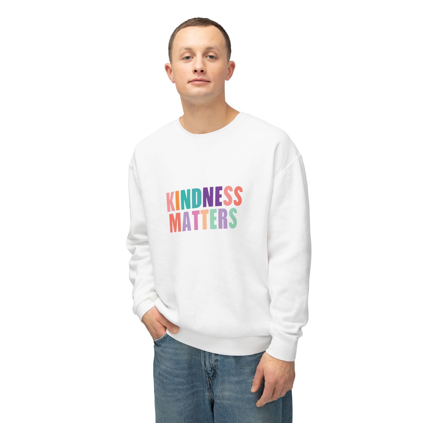 Kindness Matters Sweatshirt - The Smile Campaign Unisex Crewneck