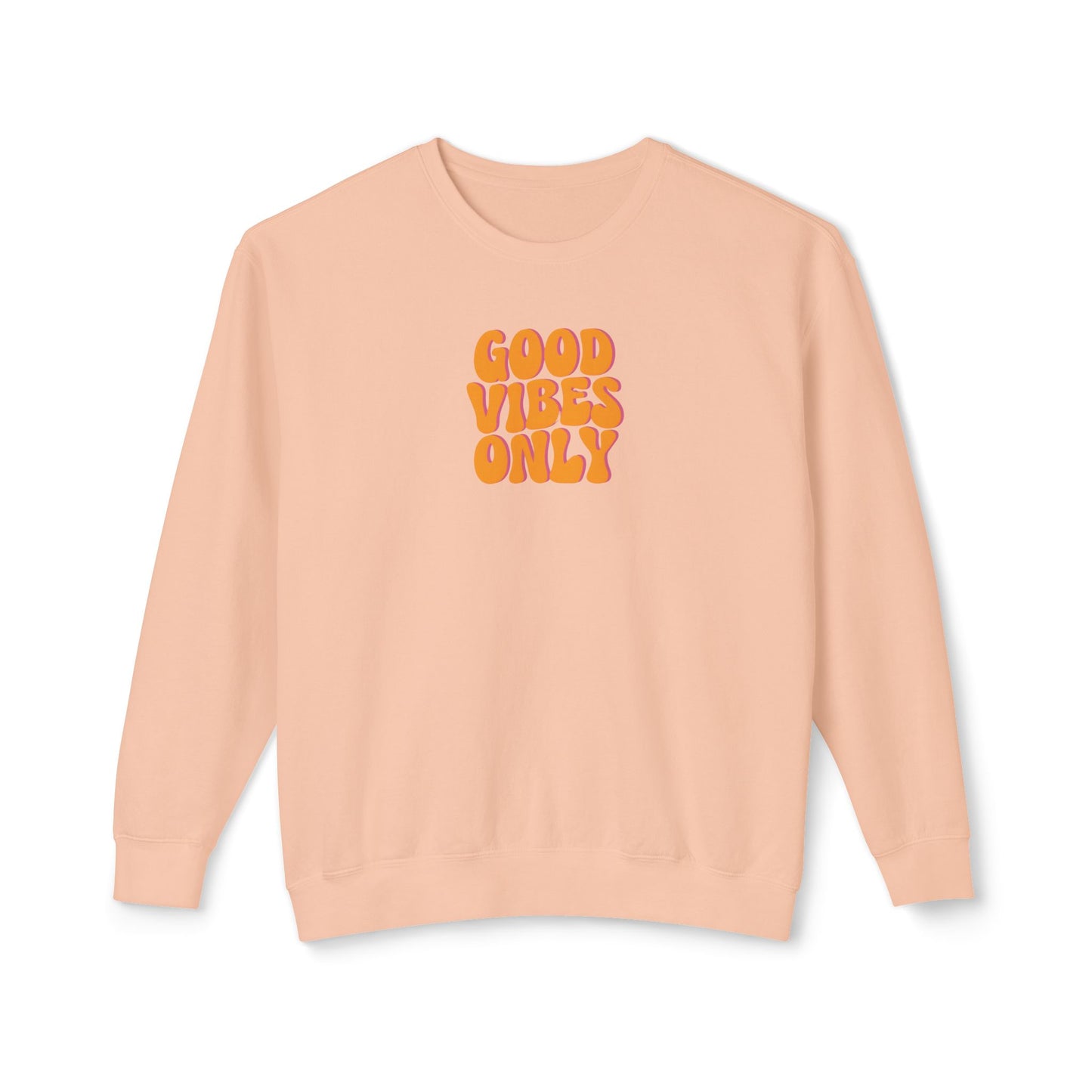 Good Vibes Only Lightweight Crewneck Sweatshirt