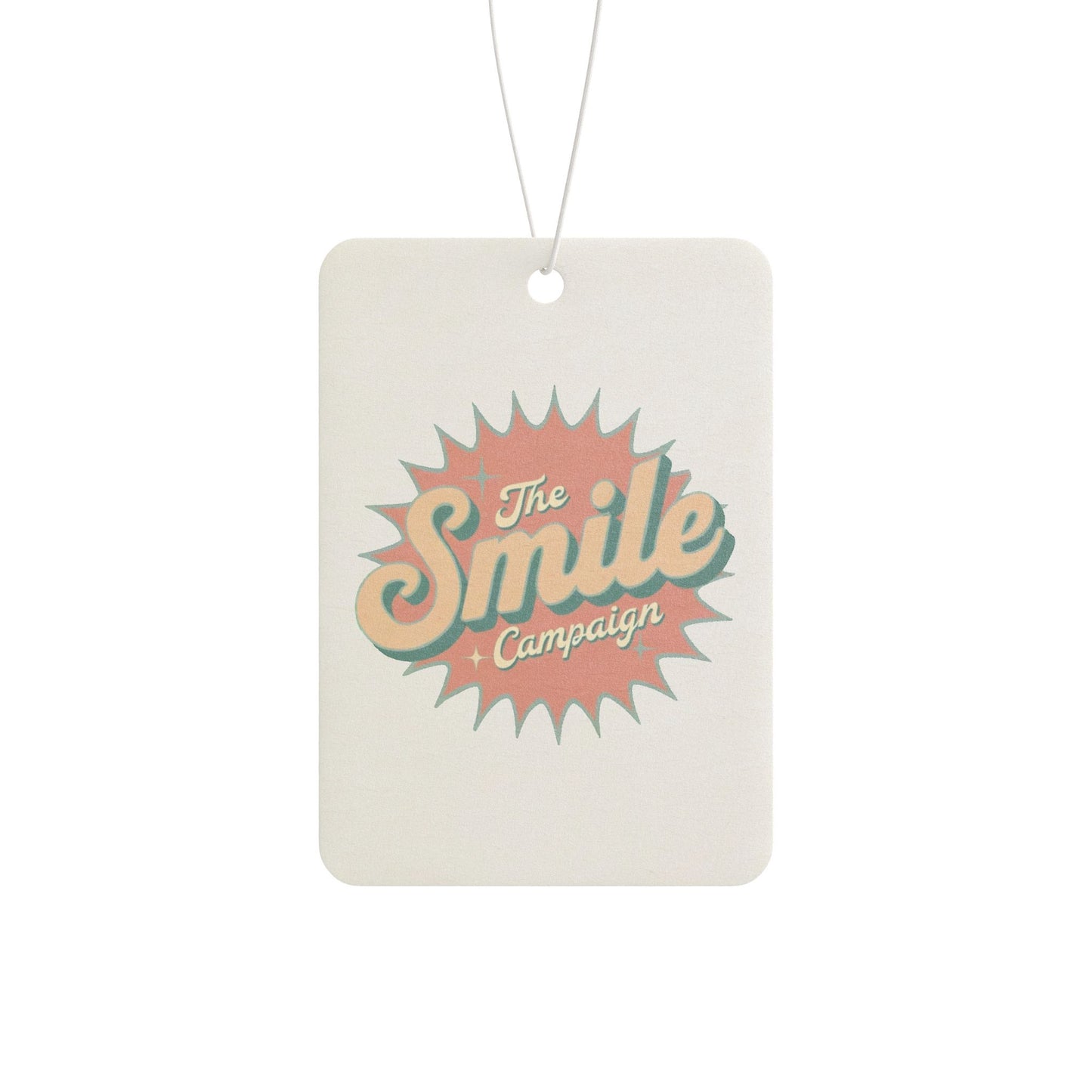 The Smile Campaign Car Air Freshener