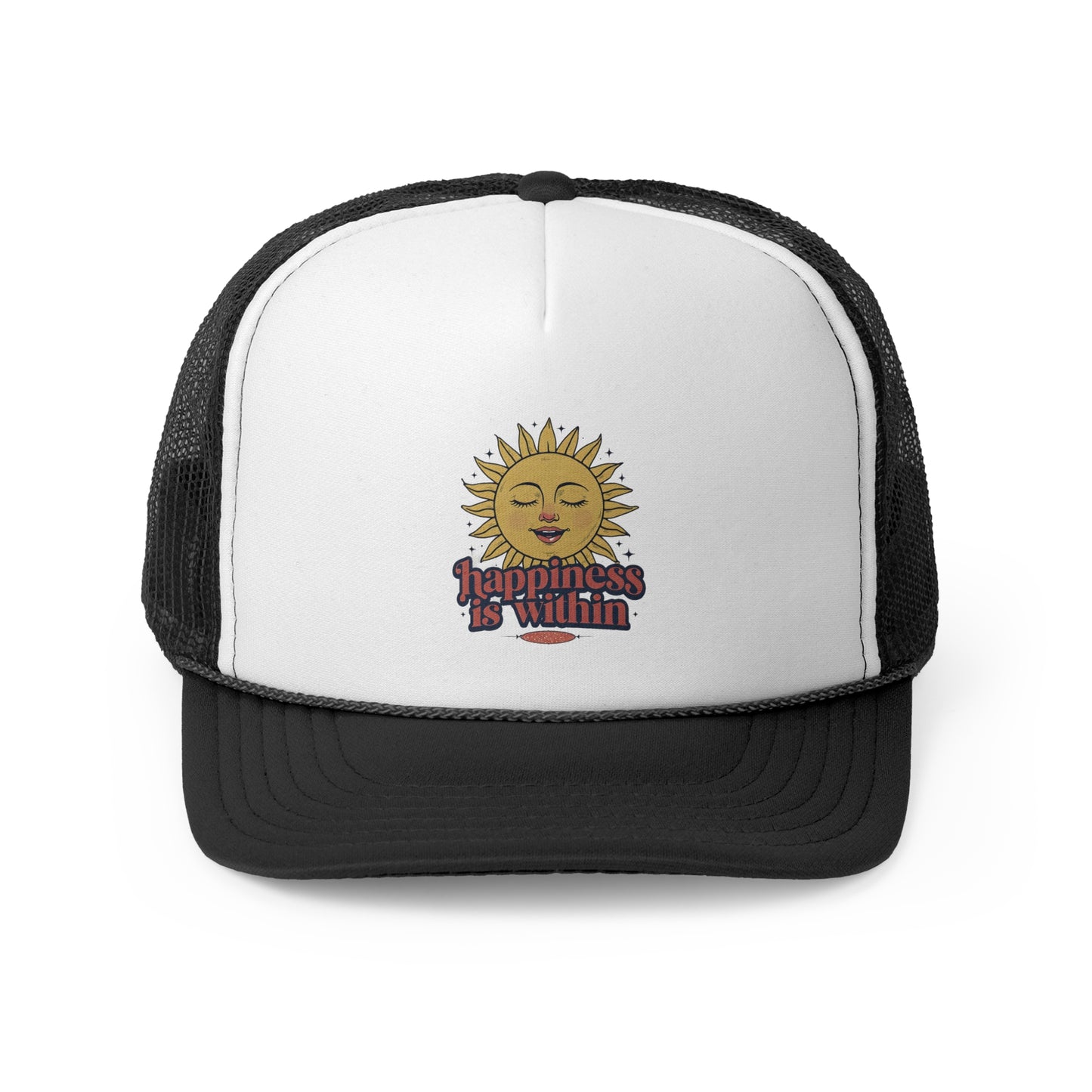 Happiness Is Within Trucker Caps