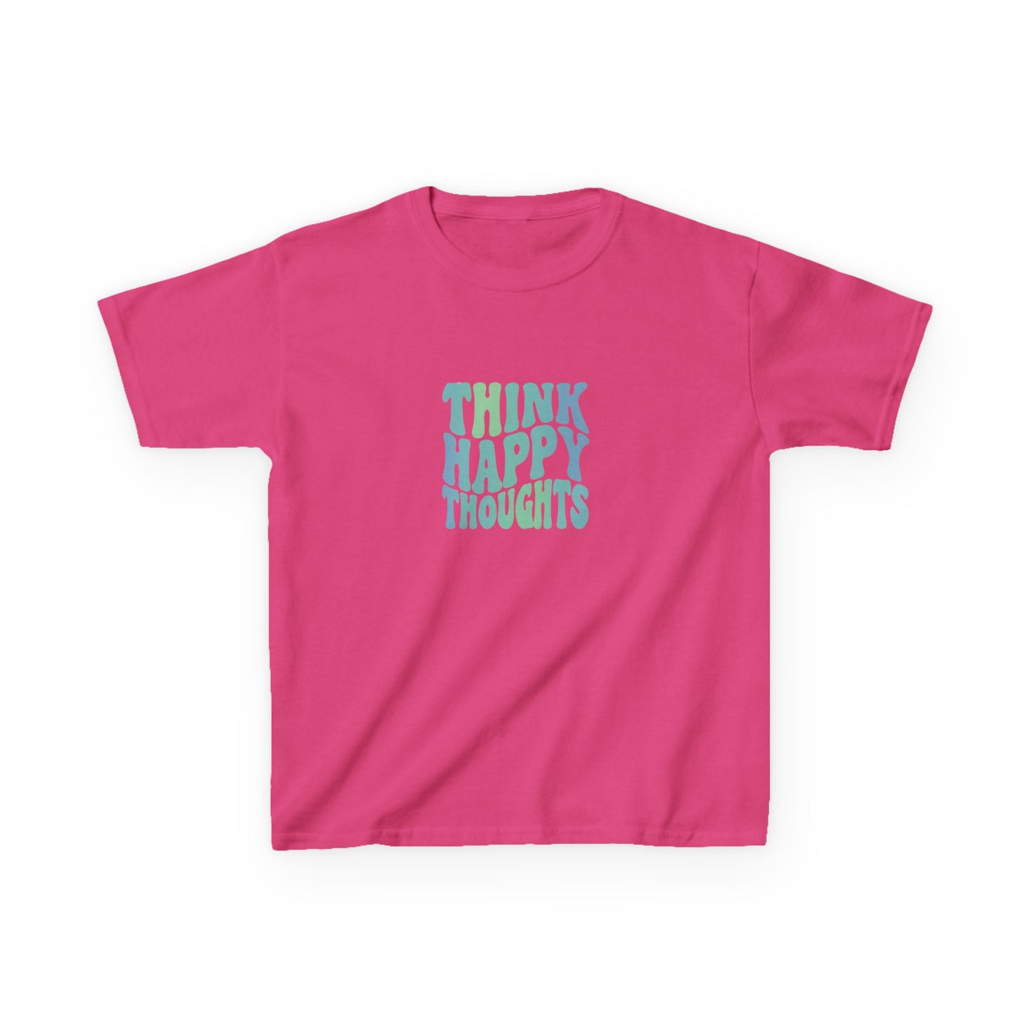 Think Happy Thoughts Kids Tee