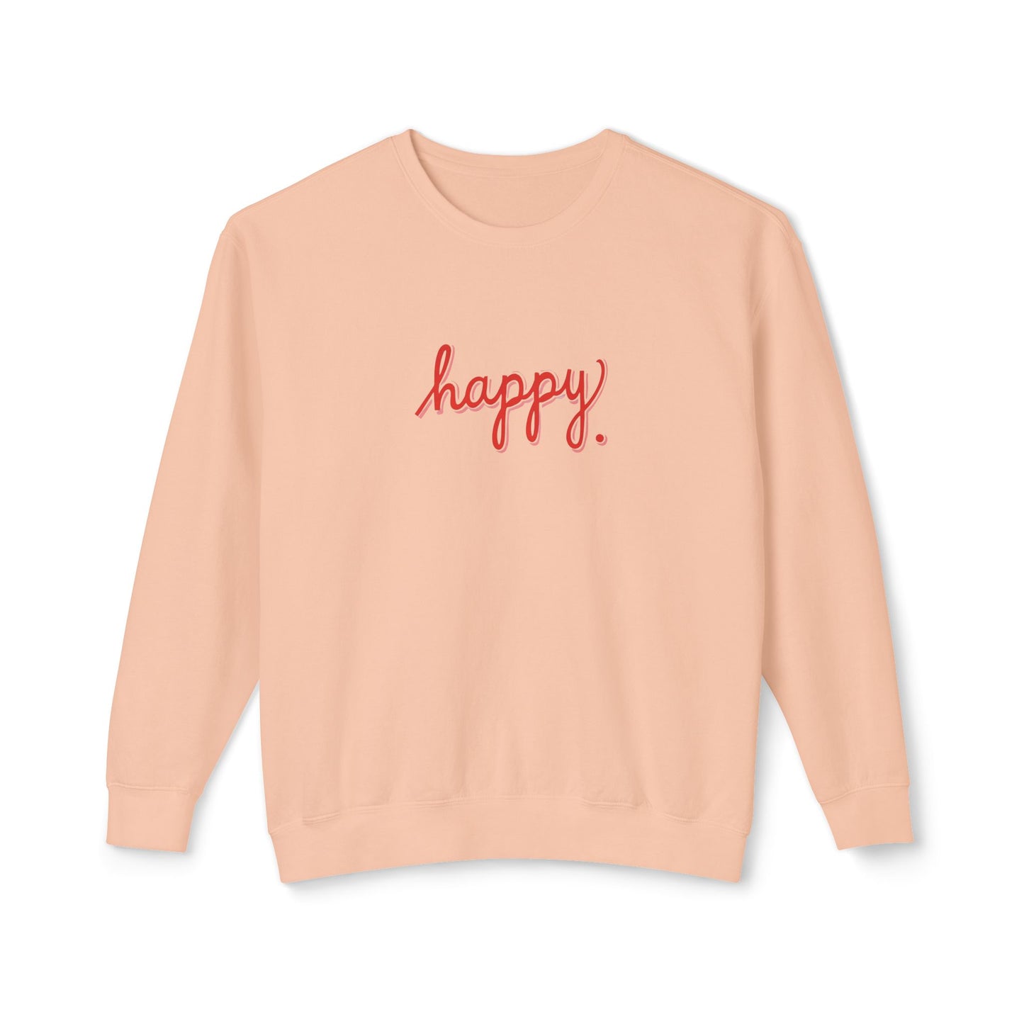 Happy Unisex Crewneck Sweatshirt