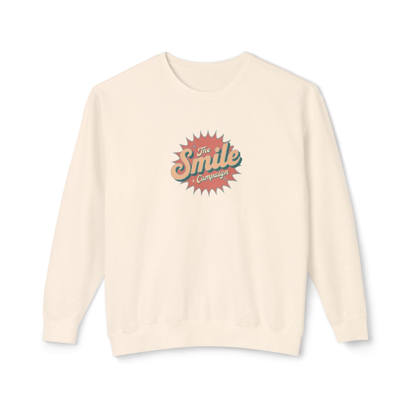 The Smile Campaign Unisex Lightweight Crewneck Sweatshirt