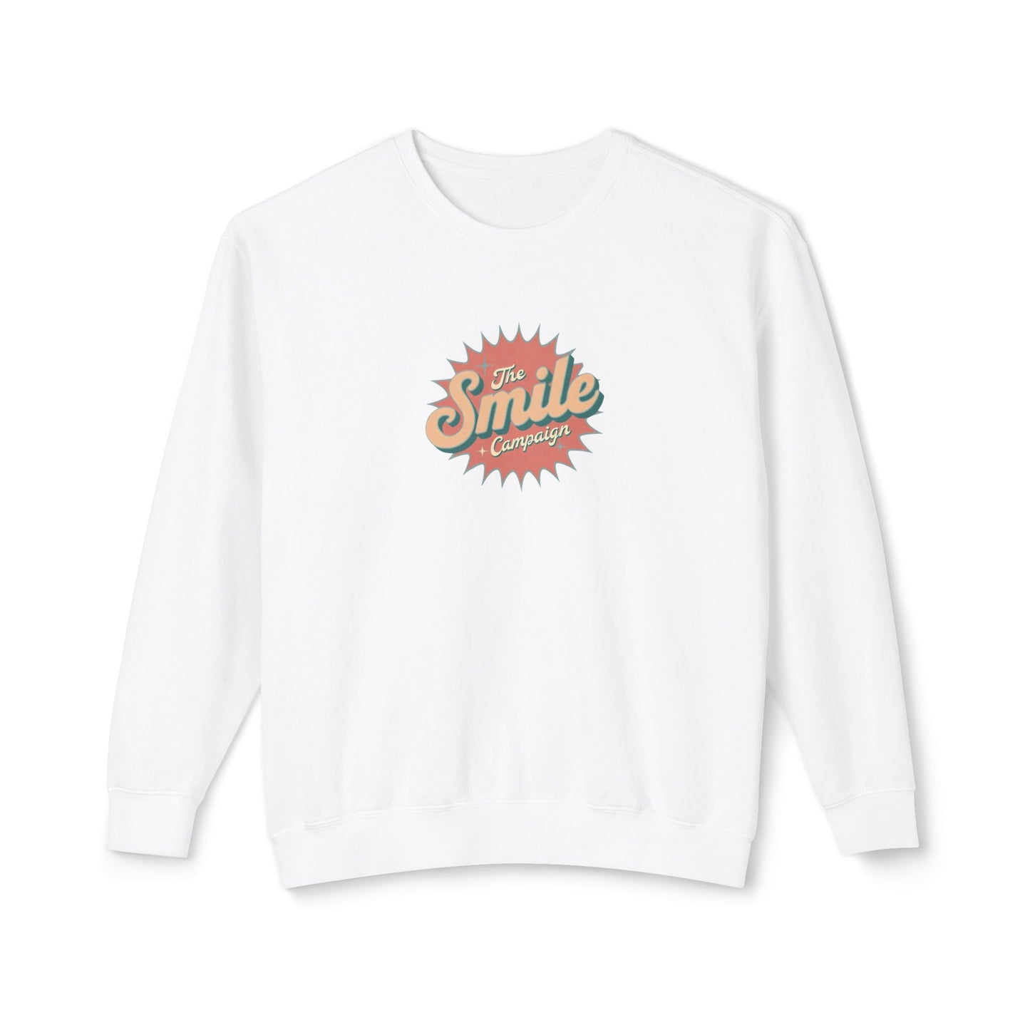 The Smile Campaign Unisex Lightweight Crewneck Sweatshirt