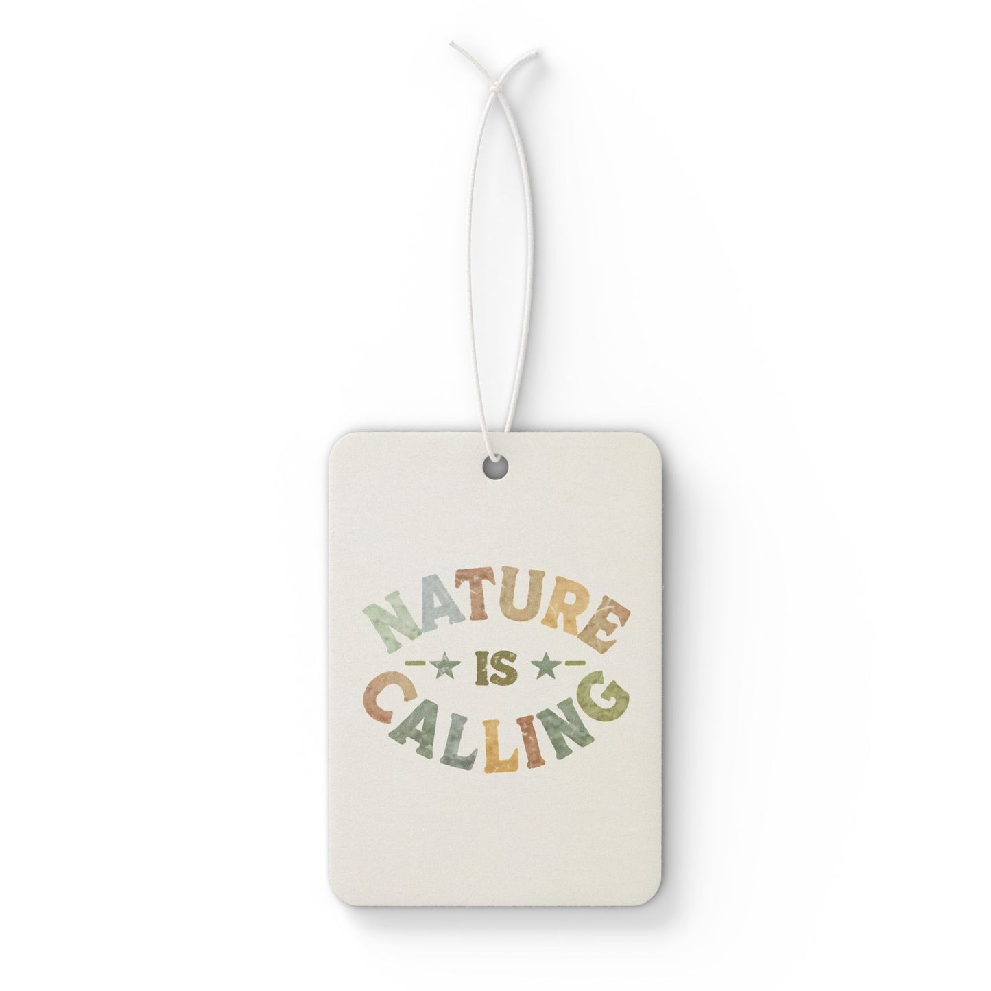 Nature Is Calling Car Air Freshener