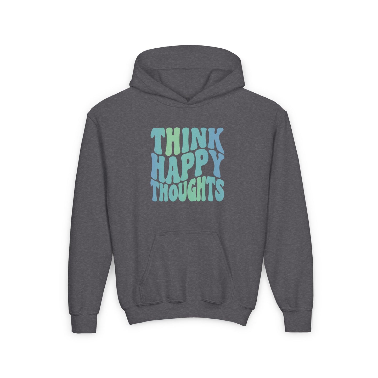 Think Happy Thoughts Kids Hoodie