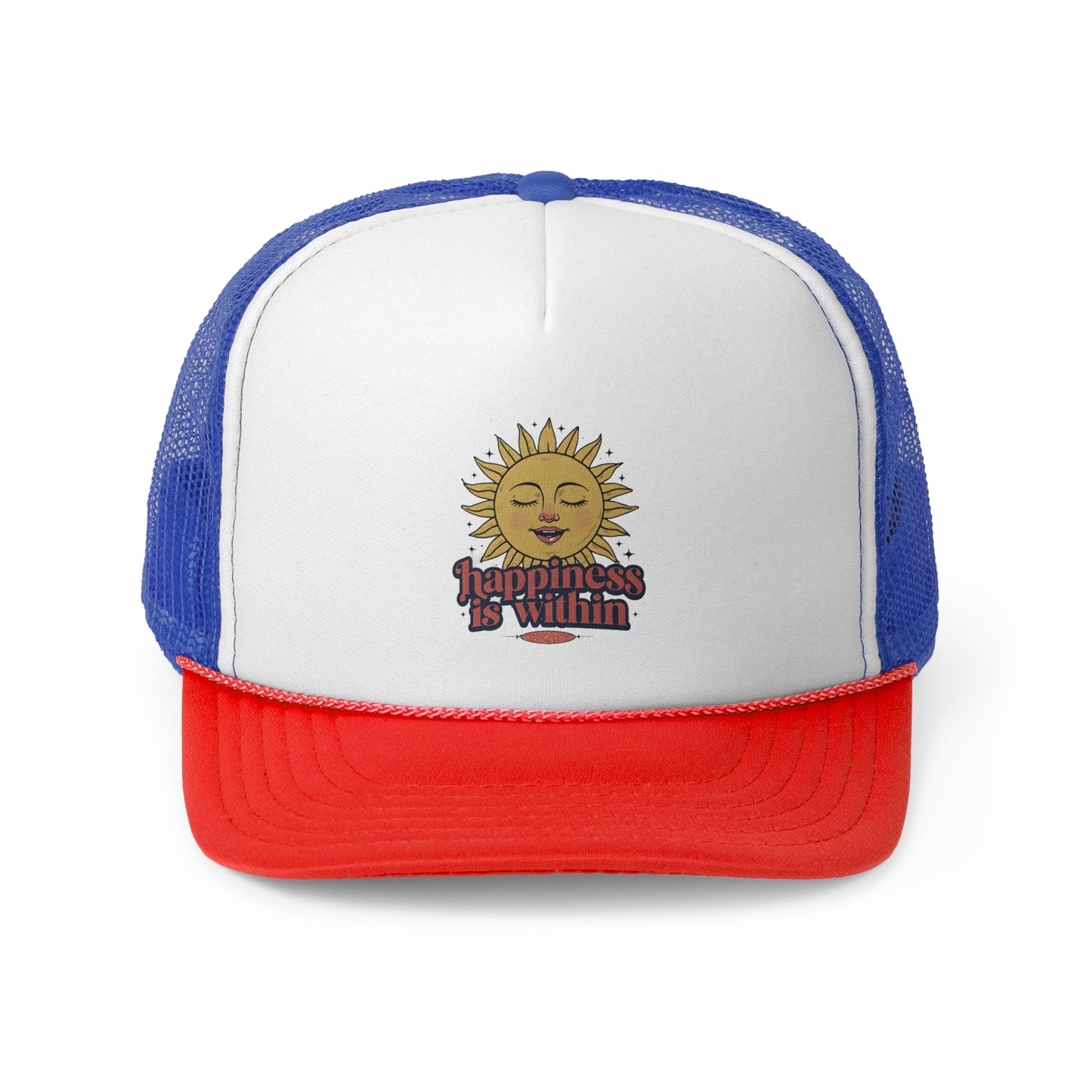 Happiness Is Within Trucker Caps