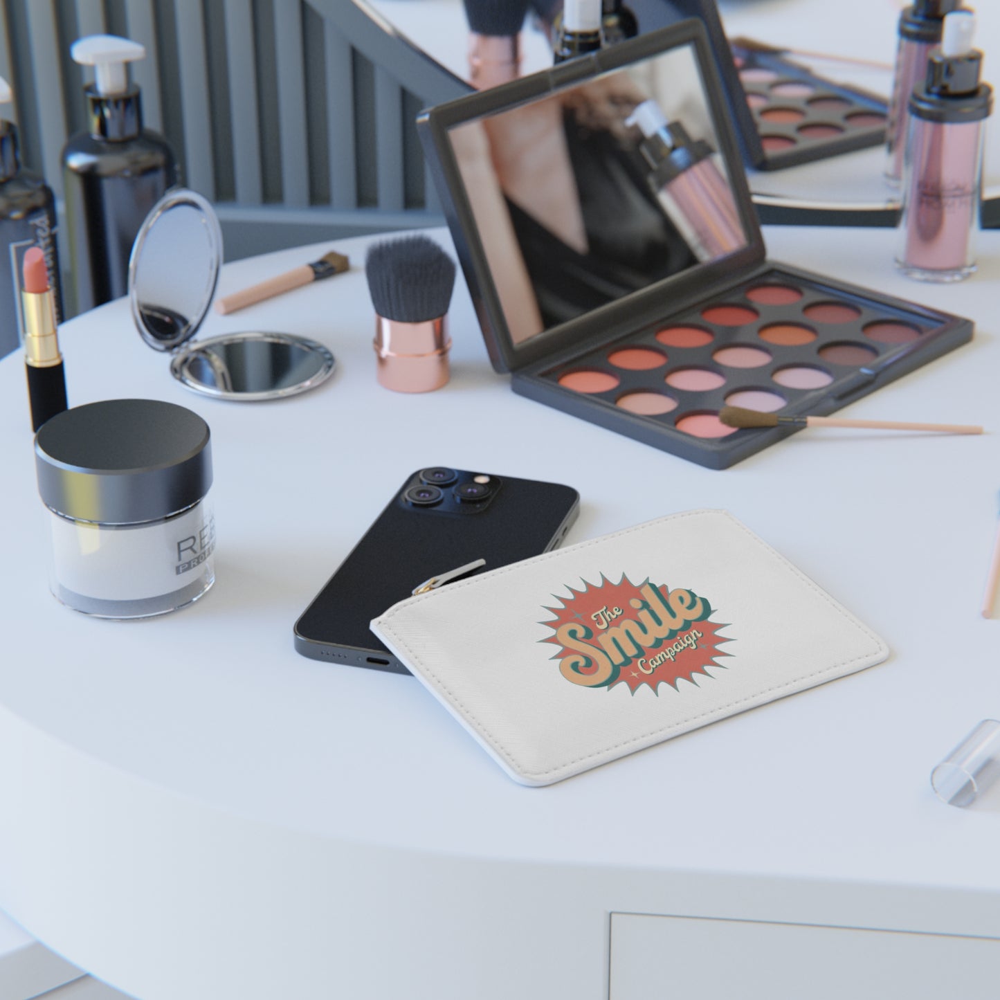 The Smile Campaign Mini Clutch Bag