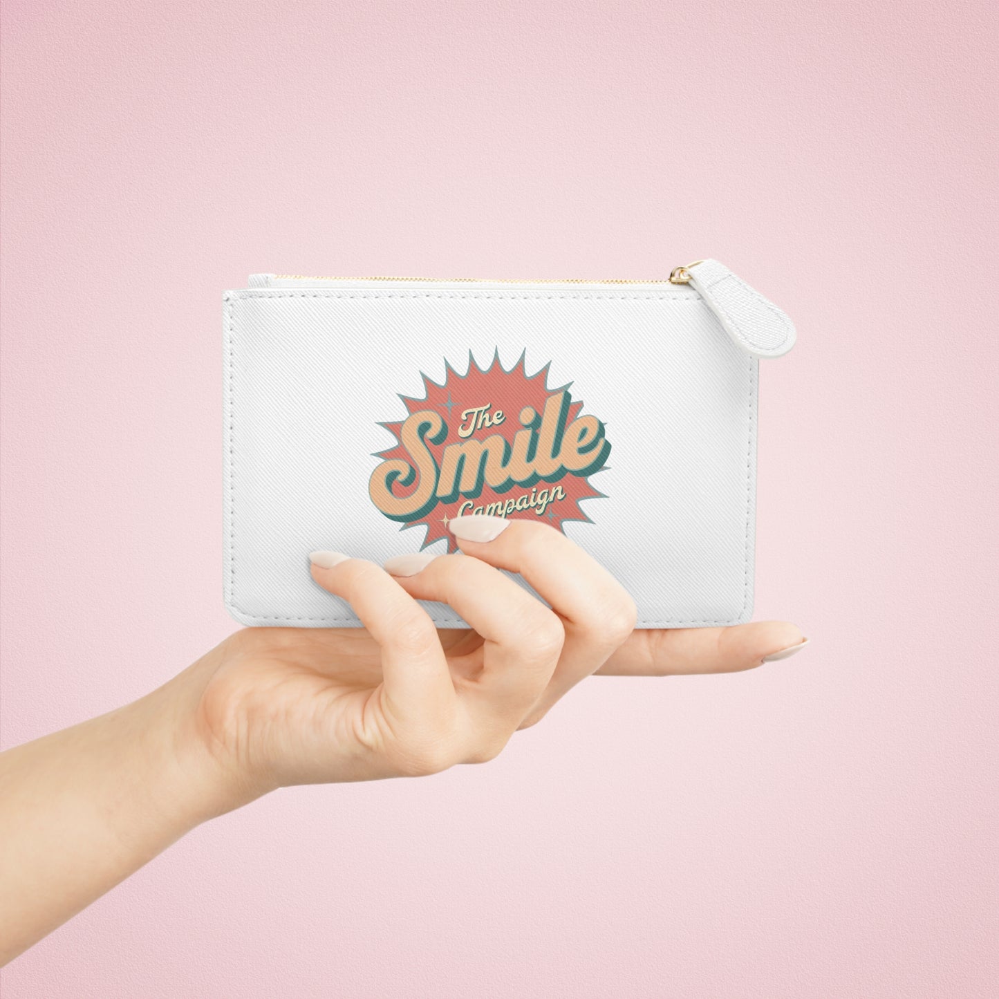 The Smile Campaign Mini Clutch Bag