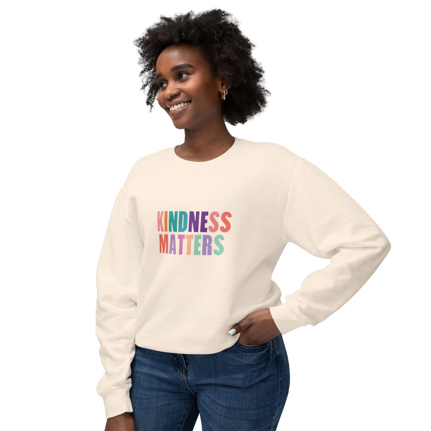 Kindness Matters Sweatshirt - The Smile Campaign Unisex Crewneck