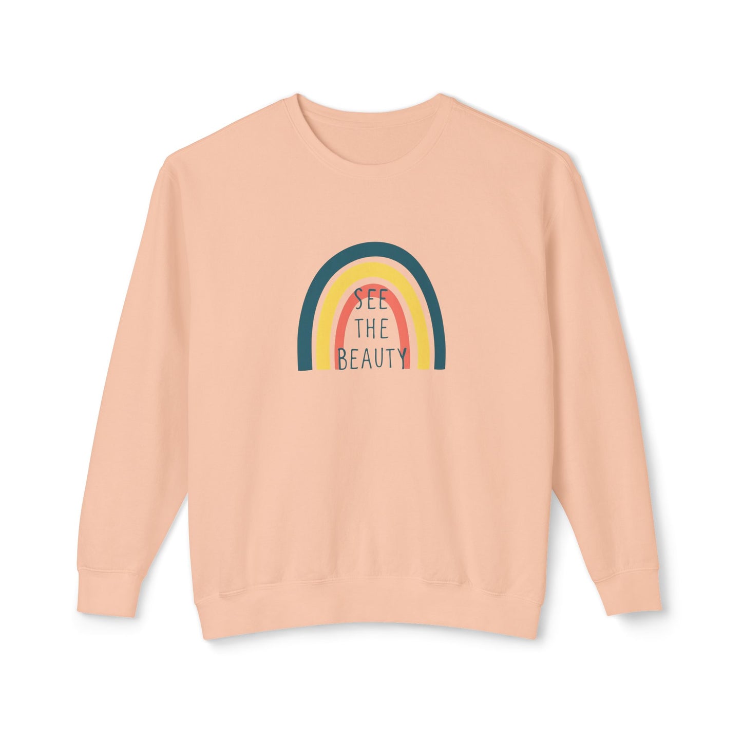 See The Beauty Unisex Lightweight Crewneck Sweatshirt