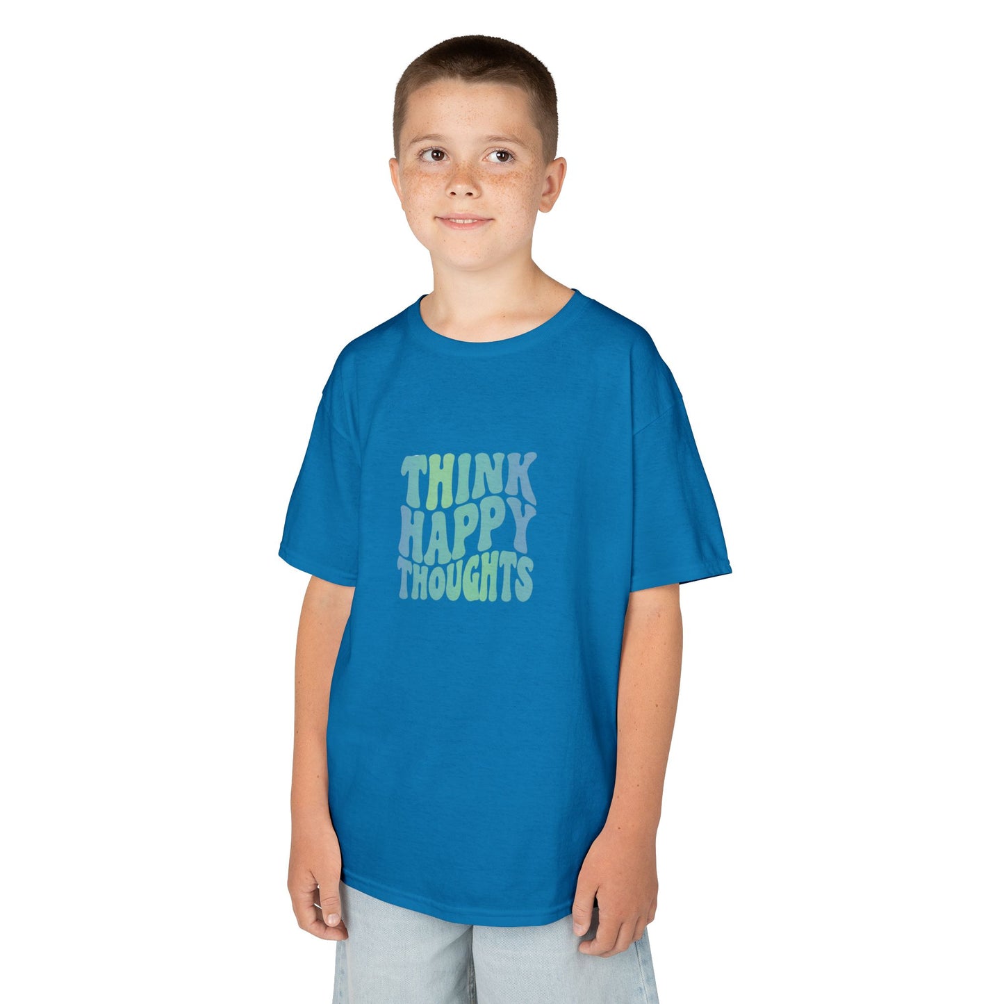 Think Happy Thoughts Kids Tee