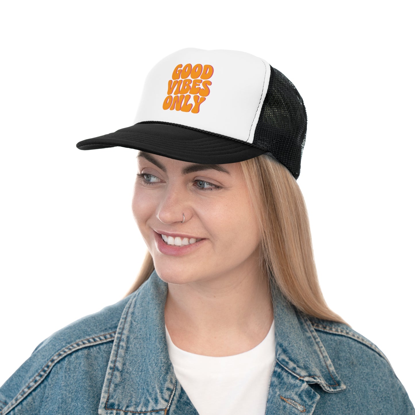 Good Vibes Only Trucker Caps