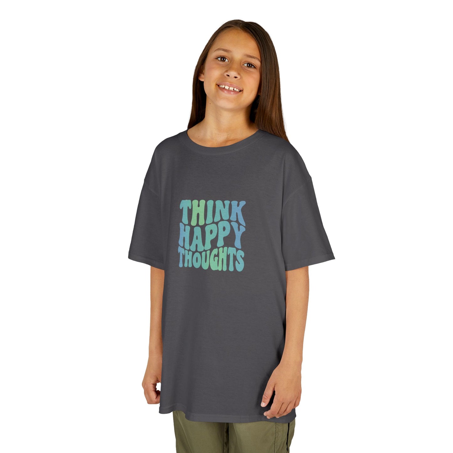 Think Happy Thoughts Kids Tee