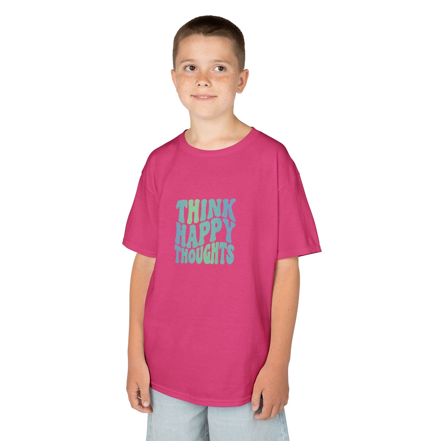 Think Happy Thoughts Kids Tee