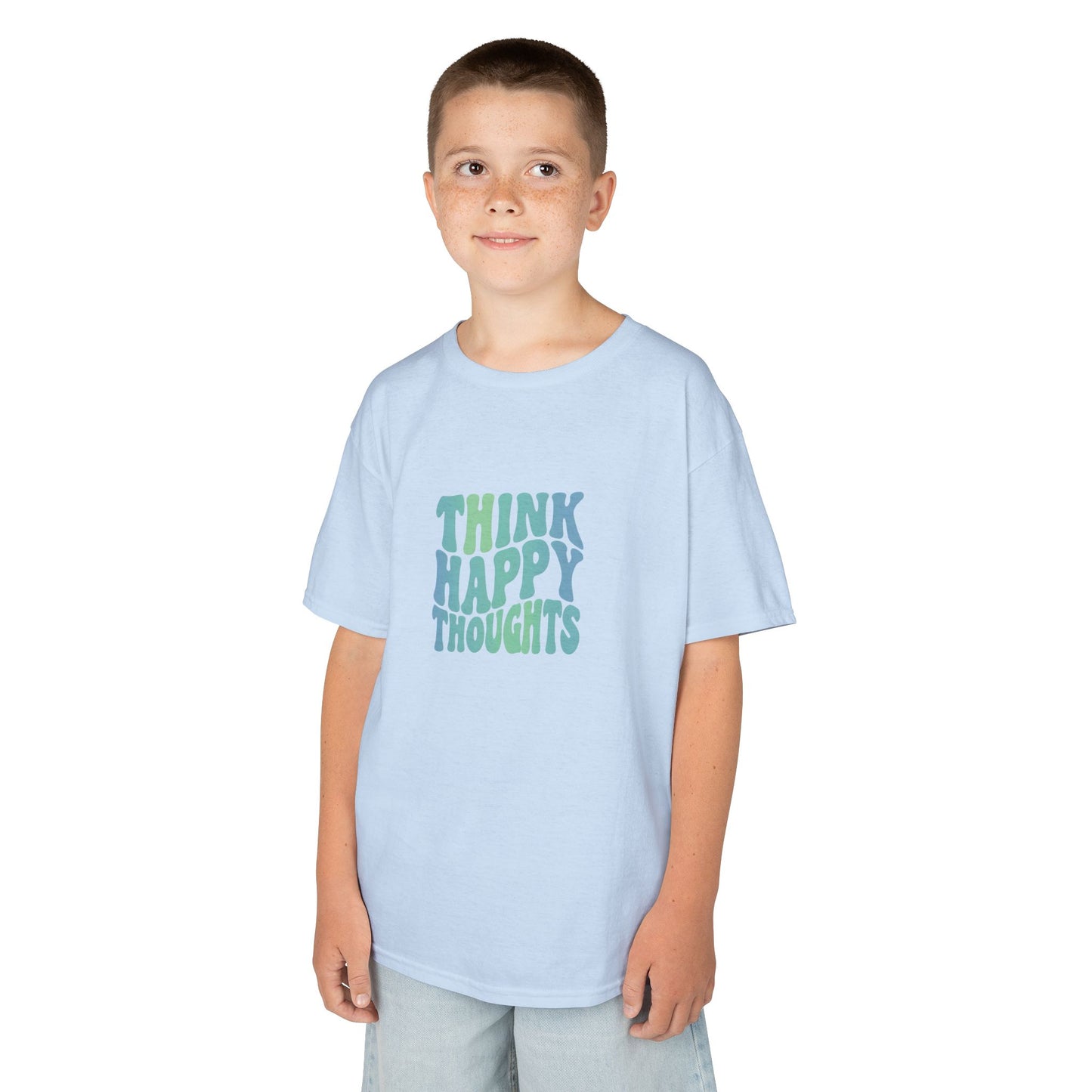 Think Happy Thoughts Kids Tee