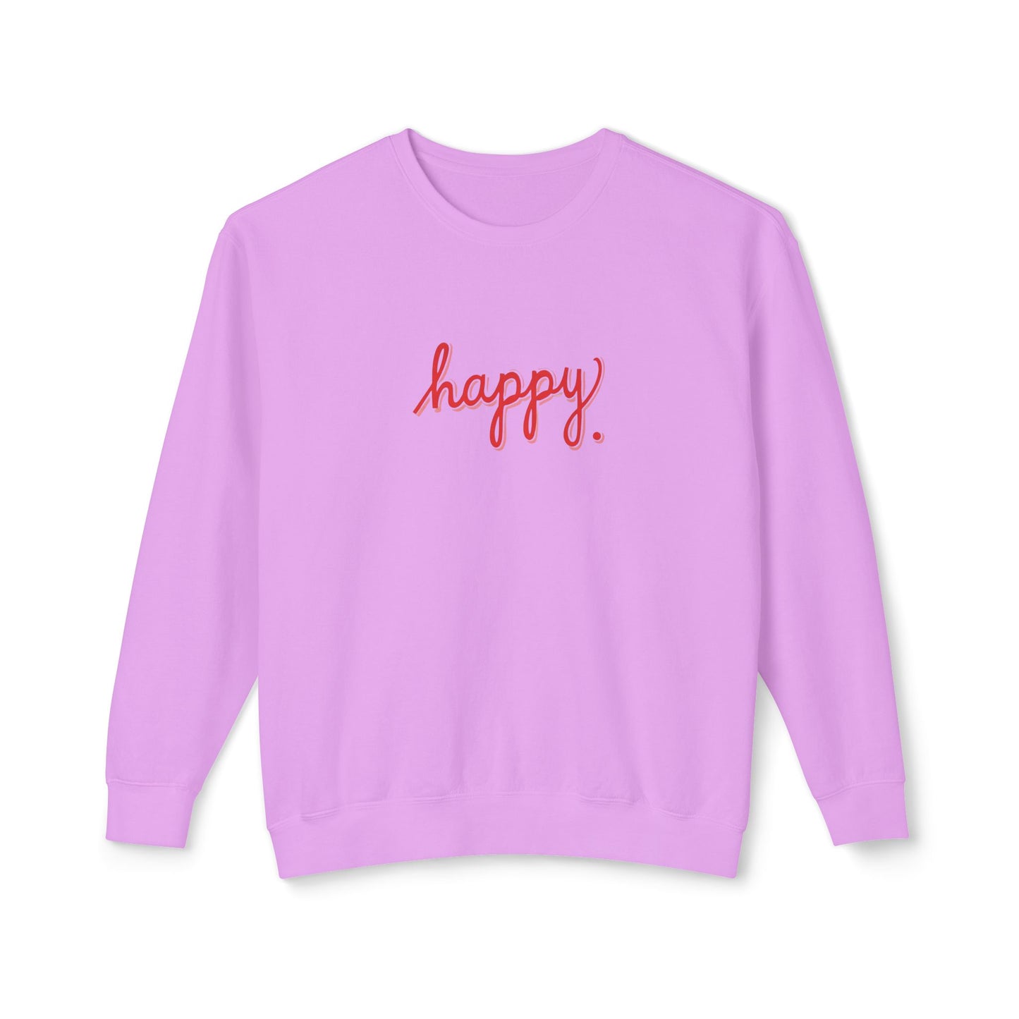Happy Unisex Crewneck Sweatshirt