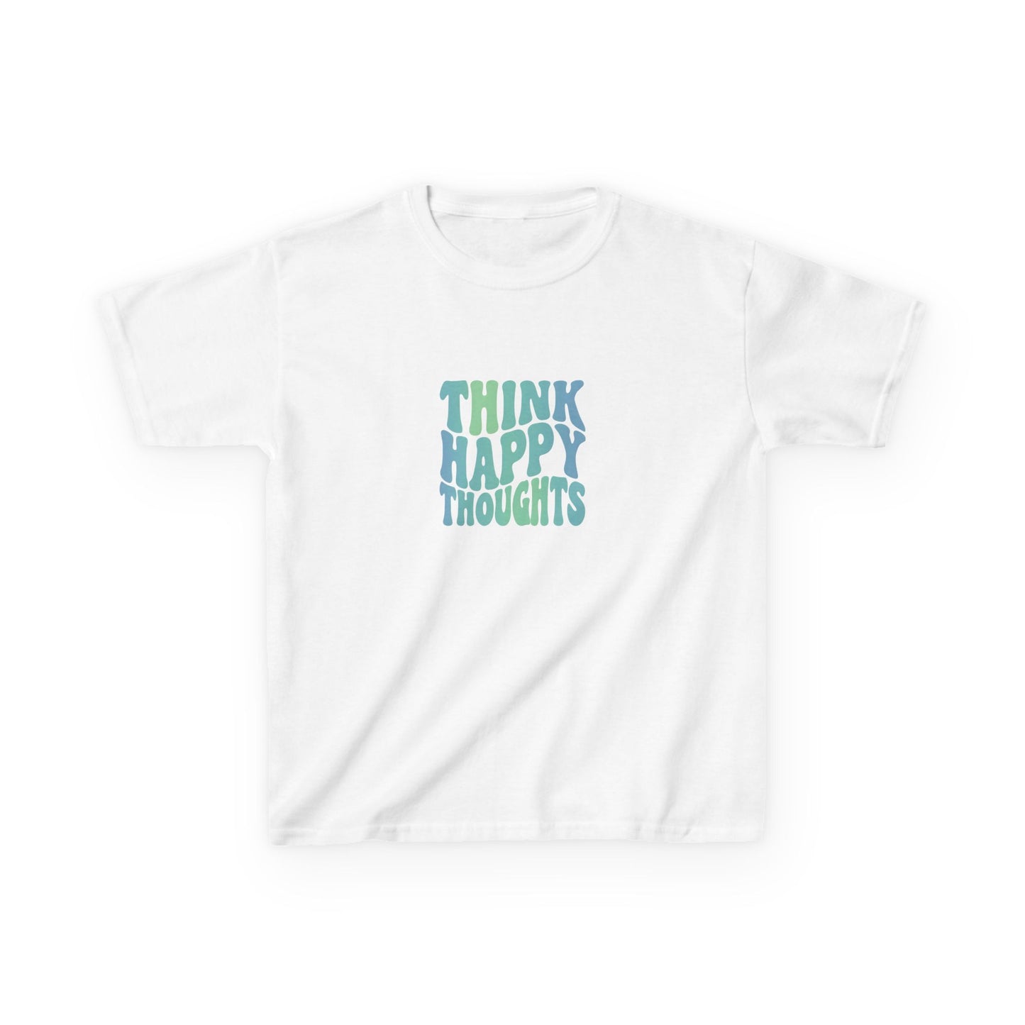 Think Happy Thoughts Kids Tee