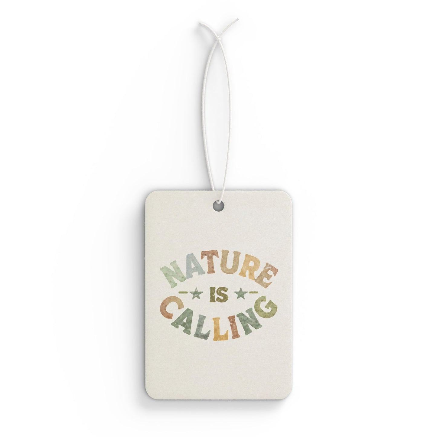 Nature Is Calling Car Air Freshener