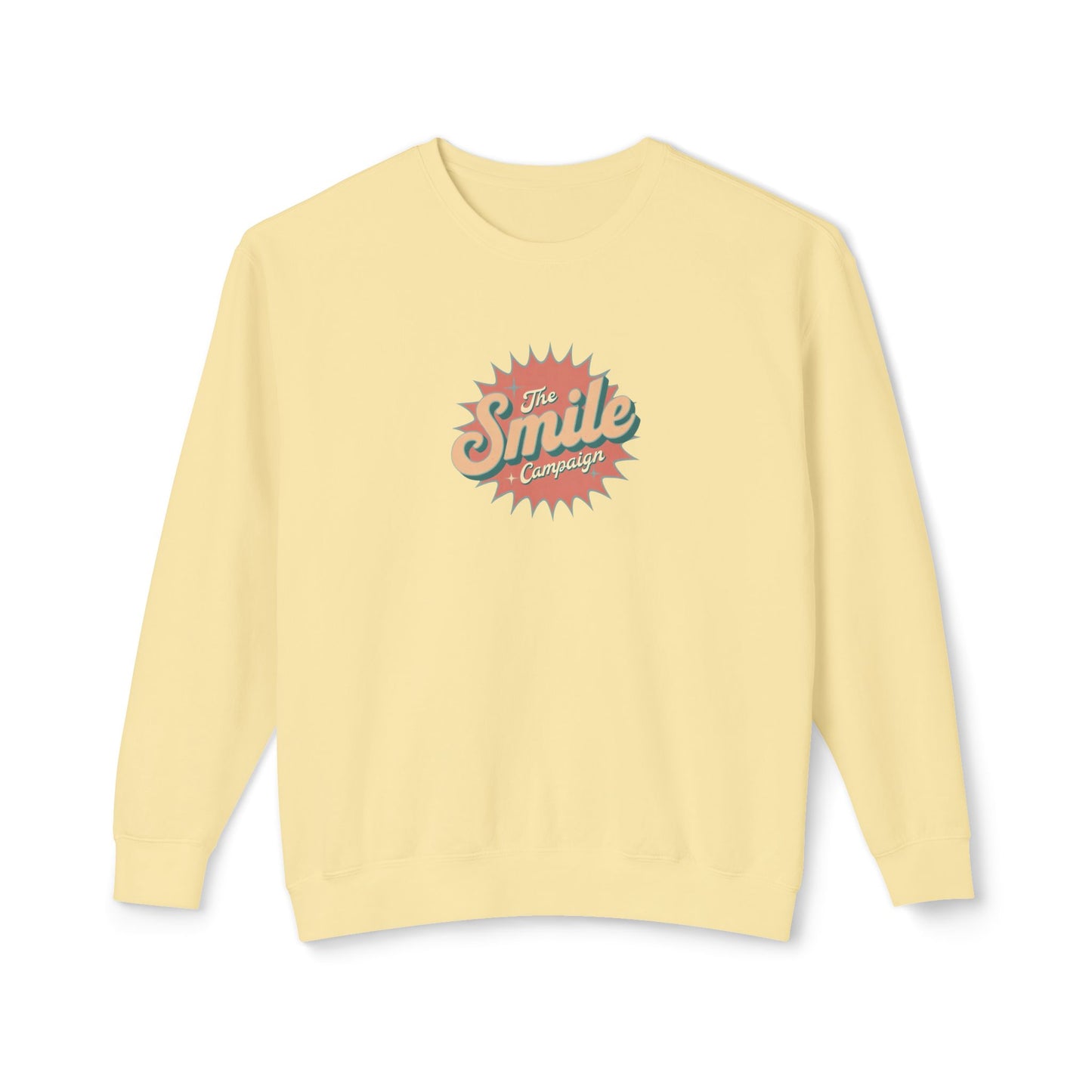 The Smile Campaign Unisex Lightweight Crewneck Sweatshirt