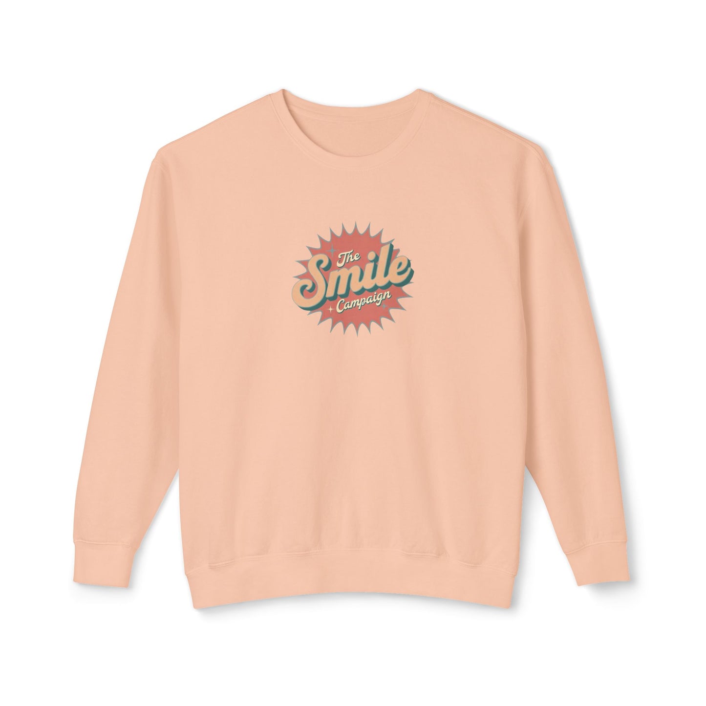 The Smile Campaign Unisex Lightweight Crewneck Sweatshirt