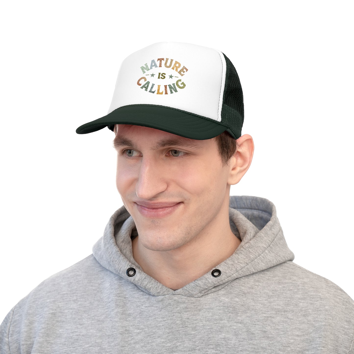 Nature Is Calling Trucker Caps