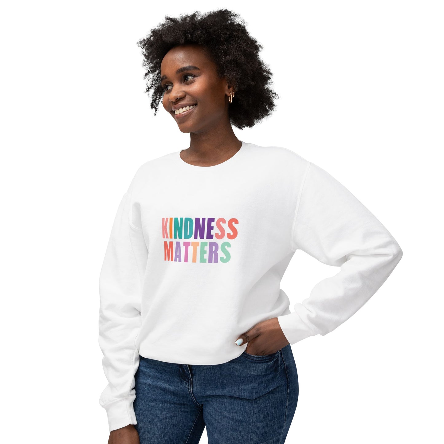 Kindness Matters Sweatshirt - The Smile Campaign Unisex Crewneck