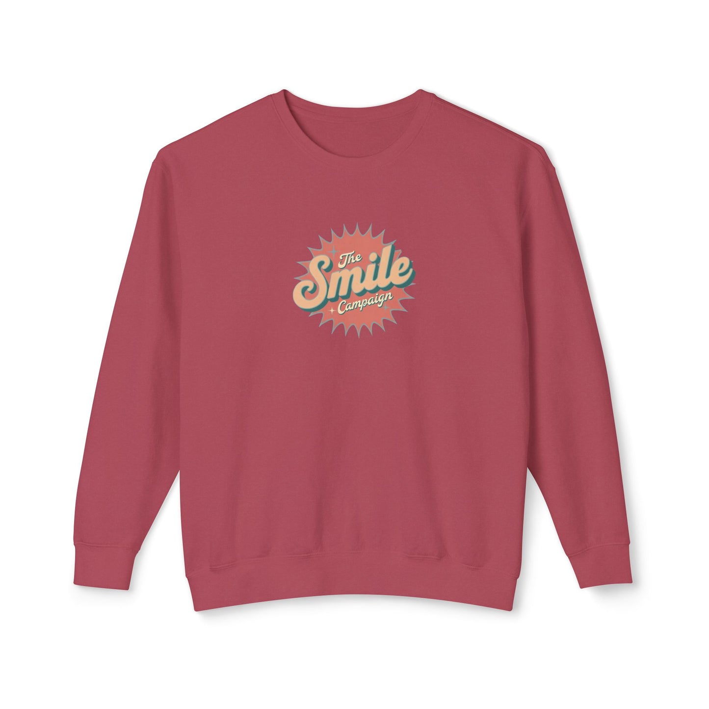 The Smile Campaign Unisex Lightweight Crewneck Sweatshirt