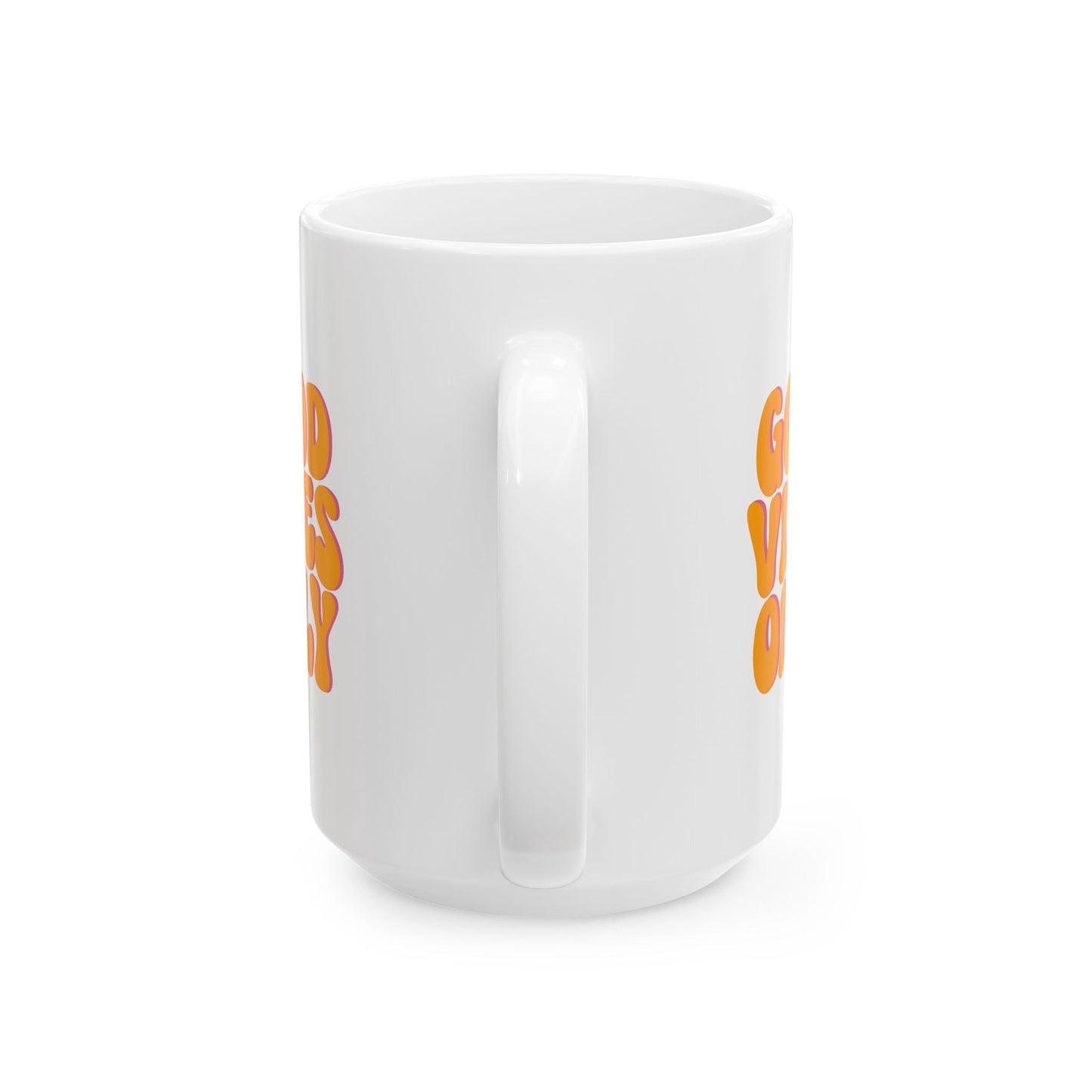 Good Vibes Only Mug, 15oz
