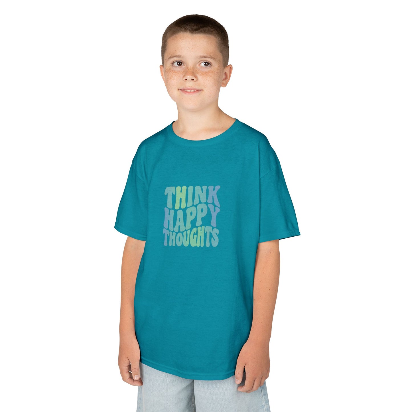 Think Happy Thoughts Kids Tee