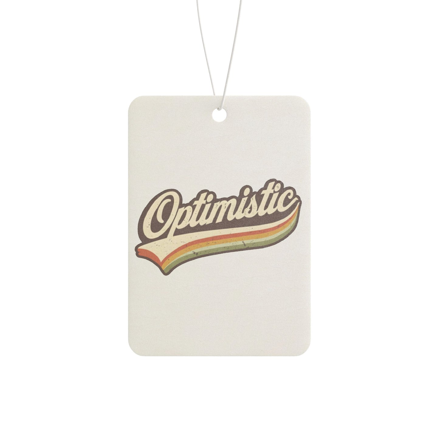 Optimistic Car Air Freshener