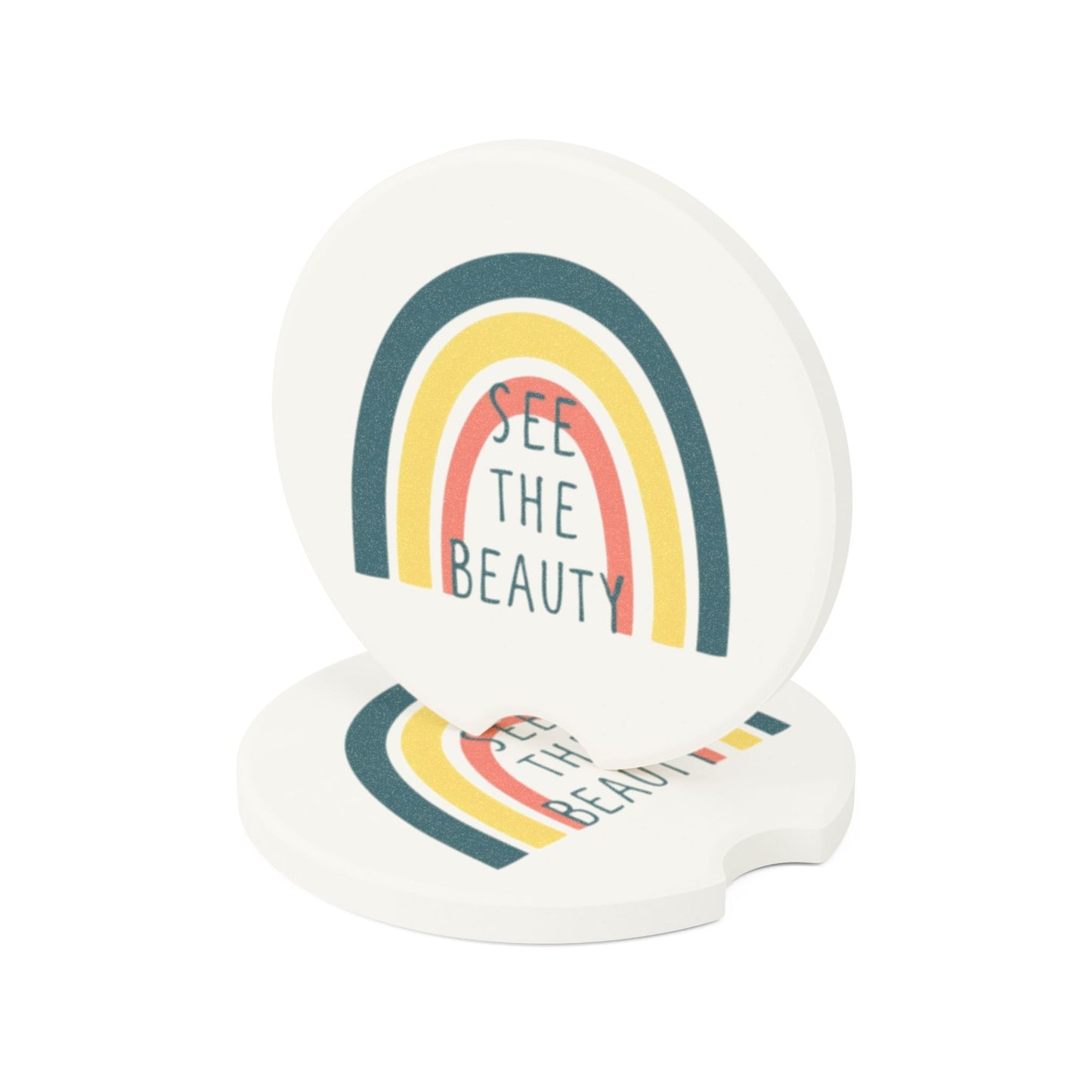 See The Beauty Car Soapstone Coaster