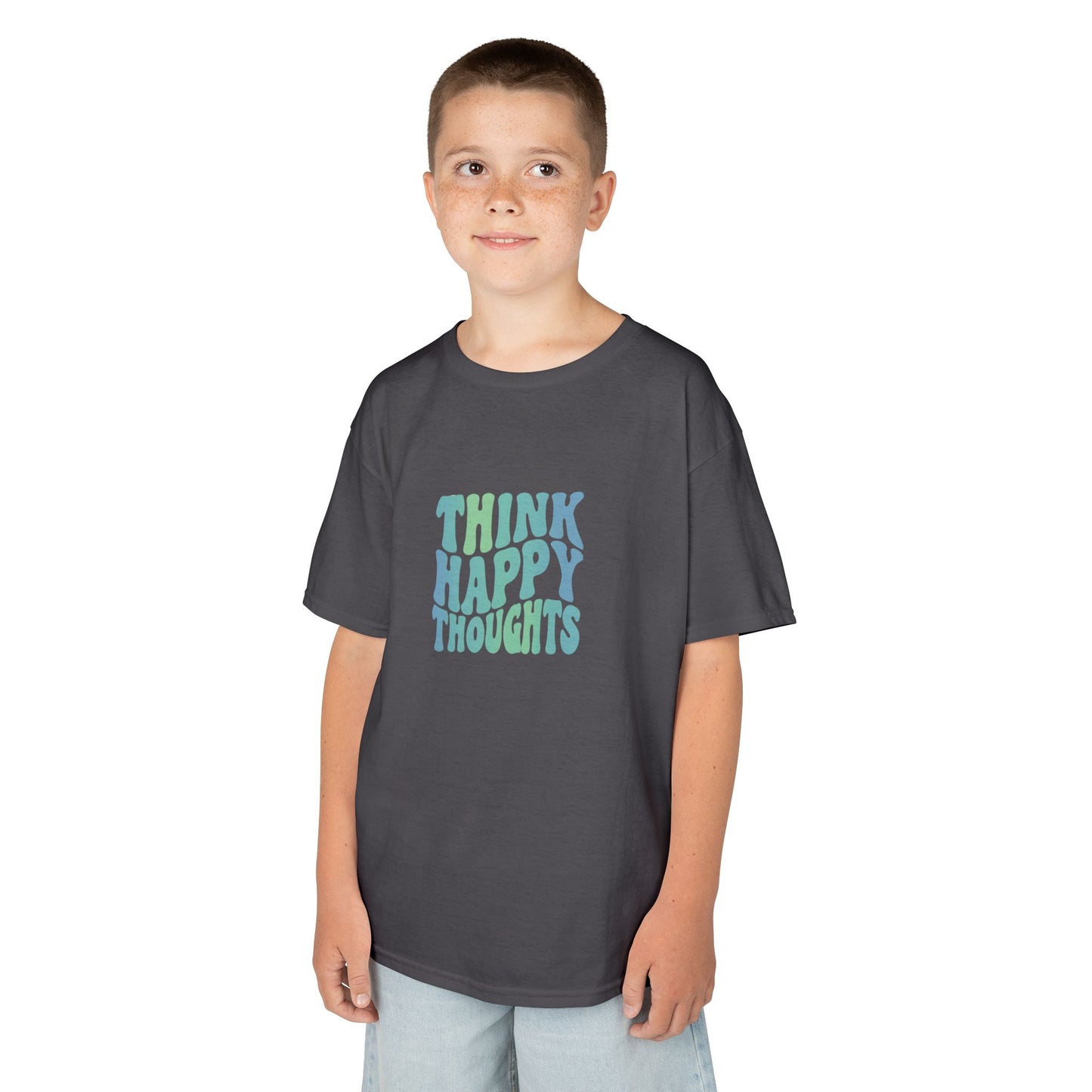 Think Happy Thoughts Kids Tee