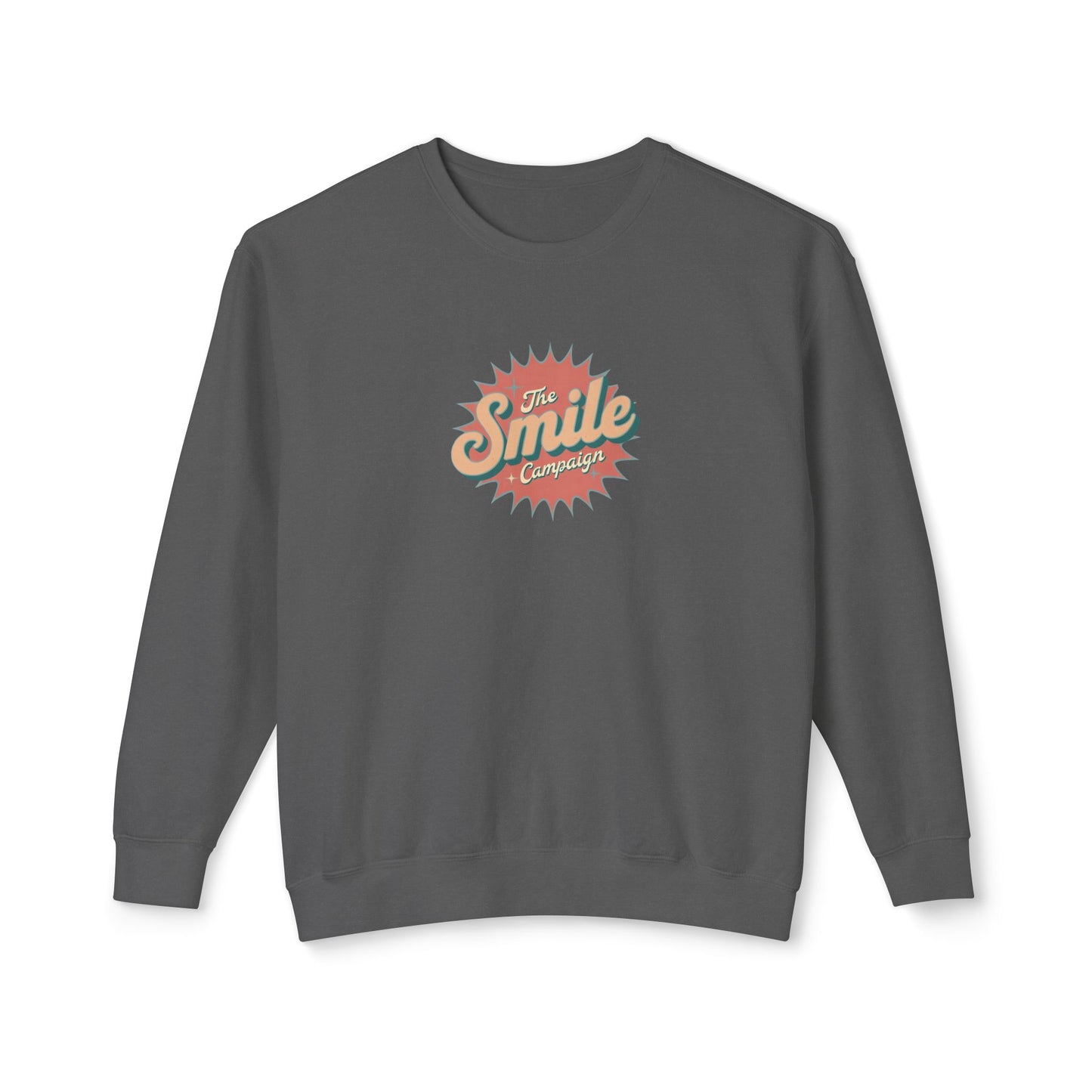 The Smile Campaign Unisex Lightweight Crewneck Sweatshirt