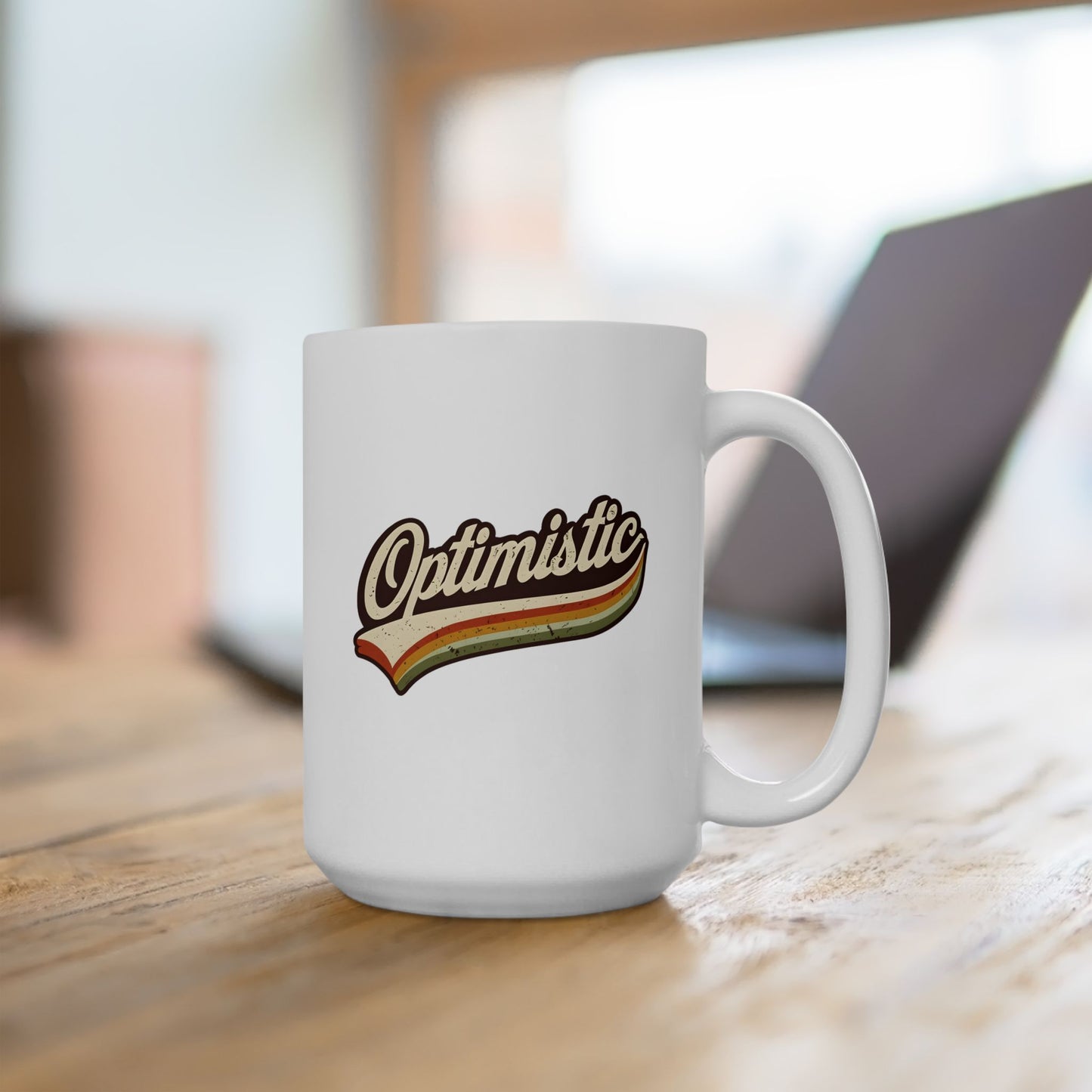 Optimistic Mug, 15oz