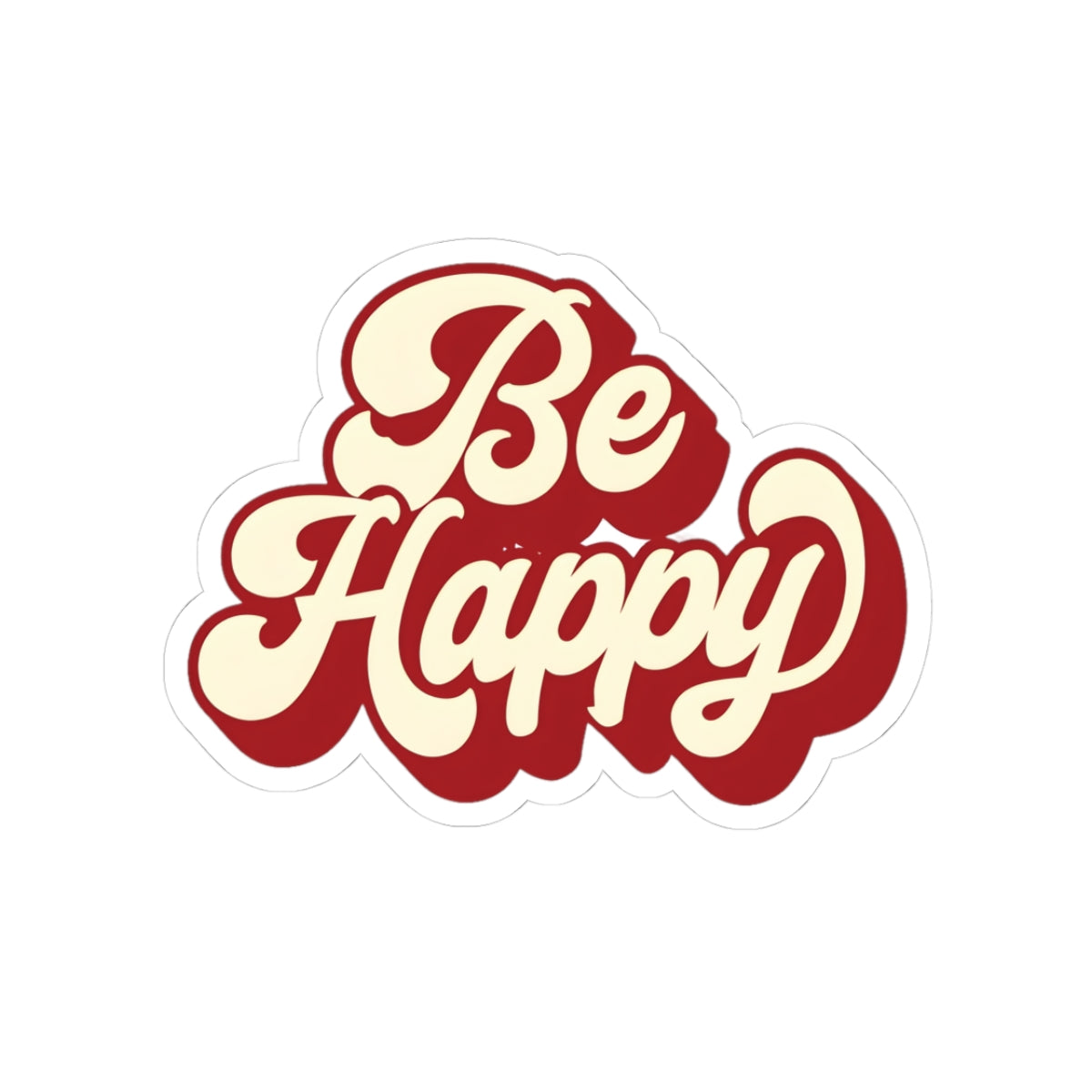 Be Happy Stickers