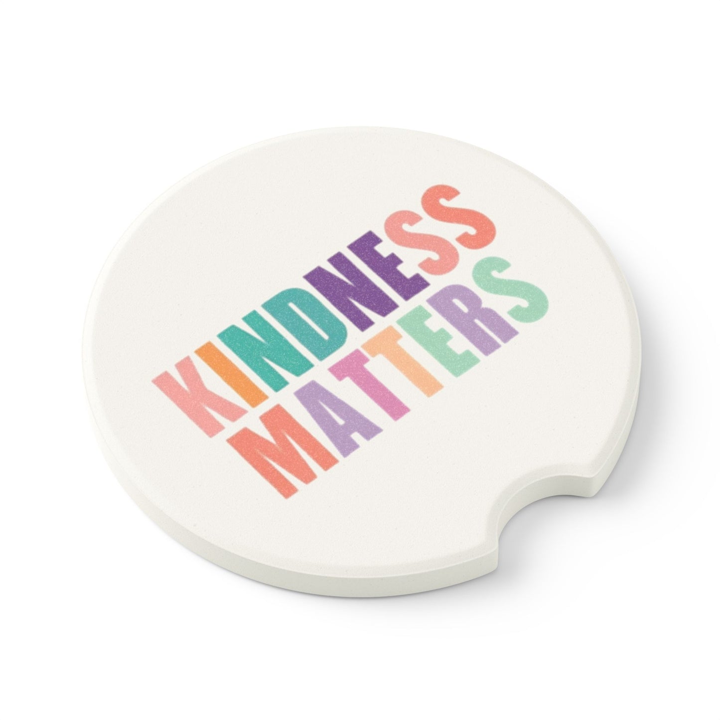 Kindness Matters Soapstone Car Coaster