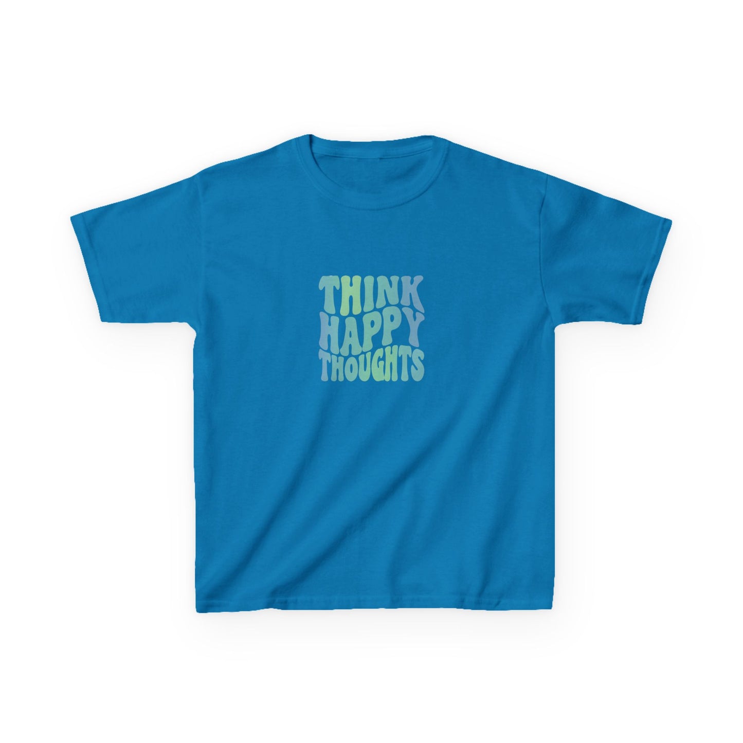 Think Happy Thoughts Kids Tee