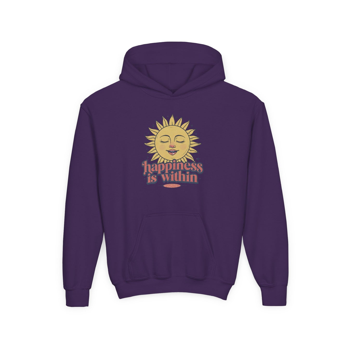 Happiness Is Within Kids Hoodie