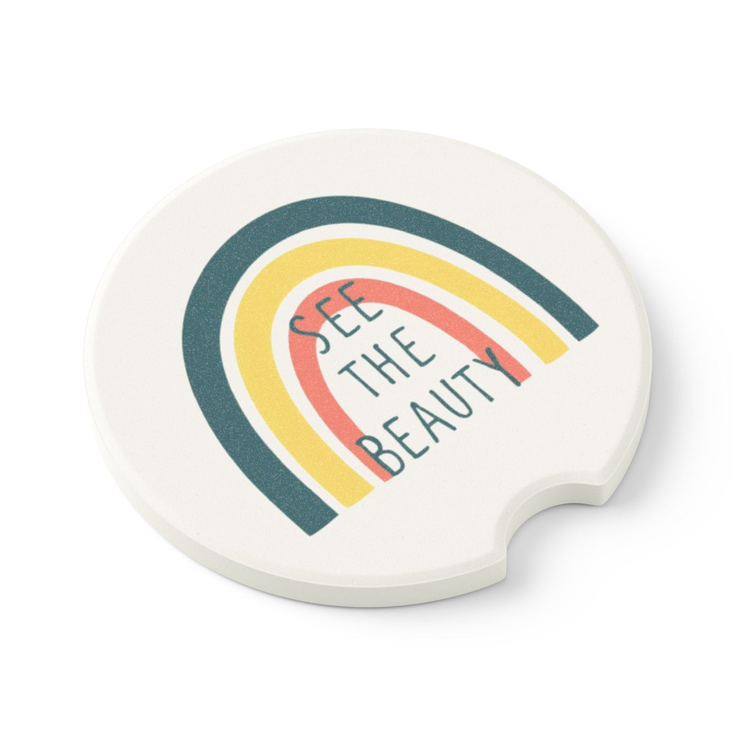 See The Beauty Car Soapstone Coaster