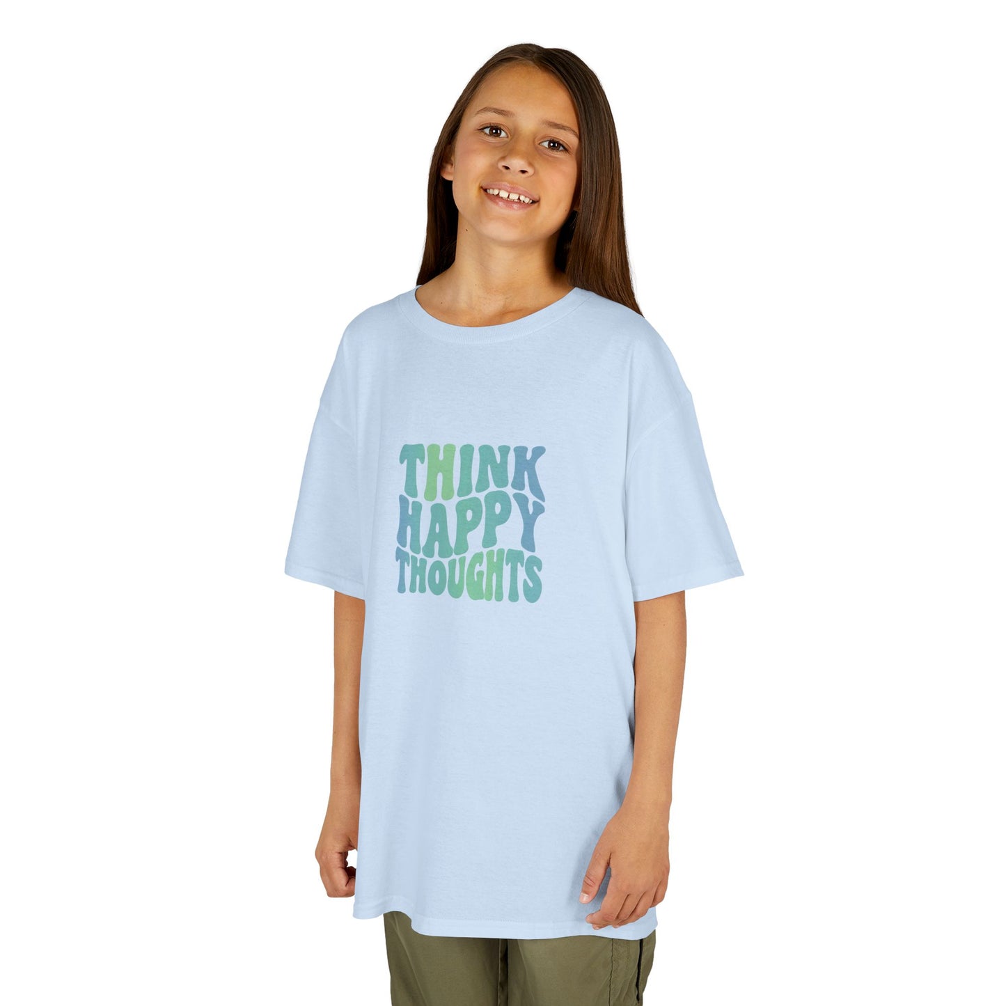 Think Happy Thoughts Kids Tee