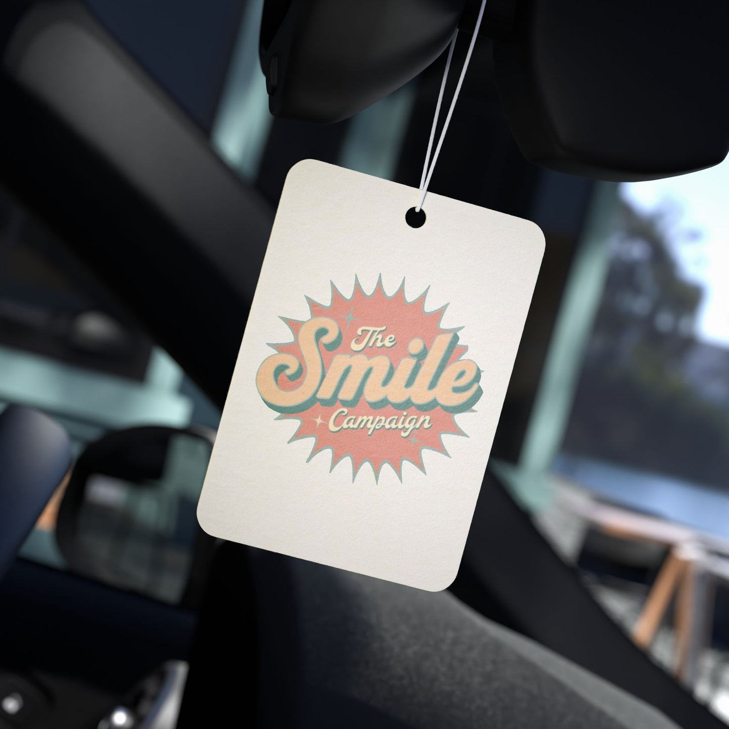 The Smile Campaign Car Air Freshener